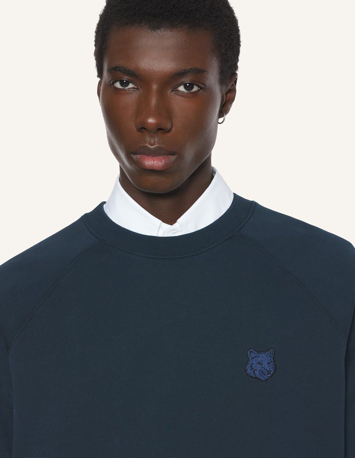 Áo sweatshirt Fox Head dáng Oversize