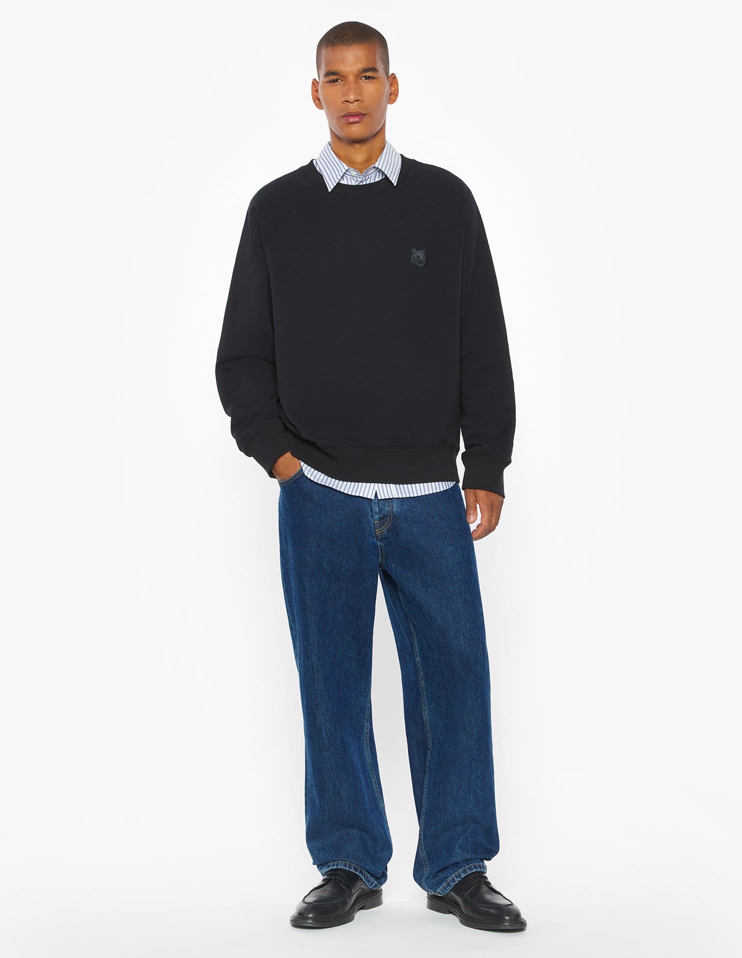 Áo sweatshirt Fox Head dáng Oversize