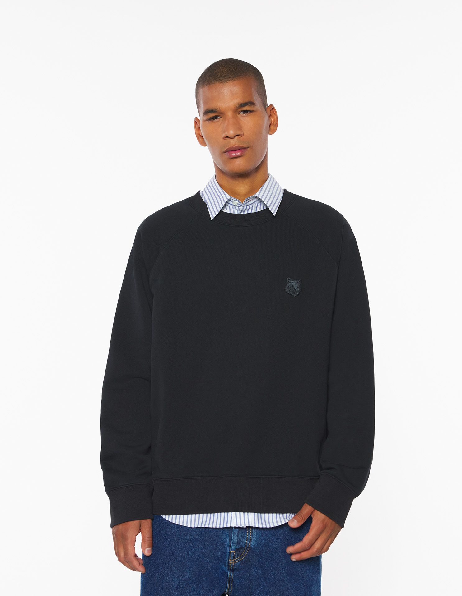 Áo sweatshirt Fox Head dáng Oversize
