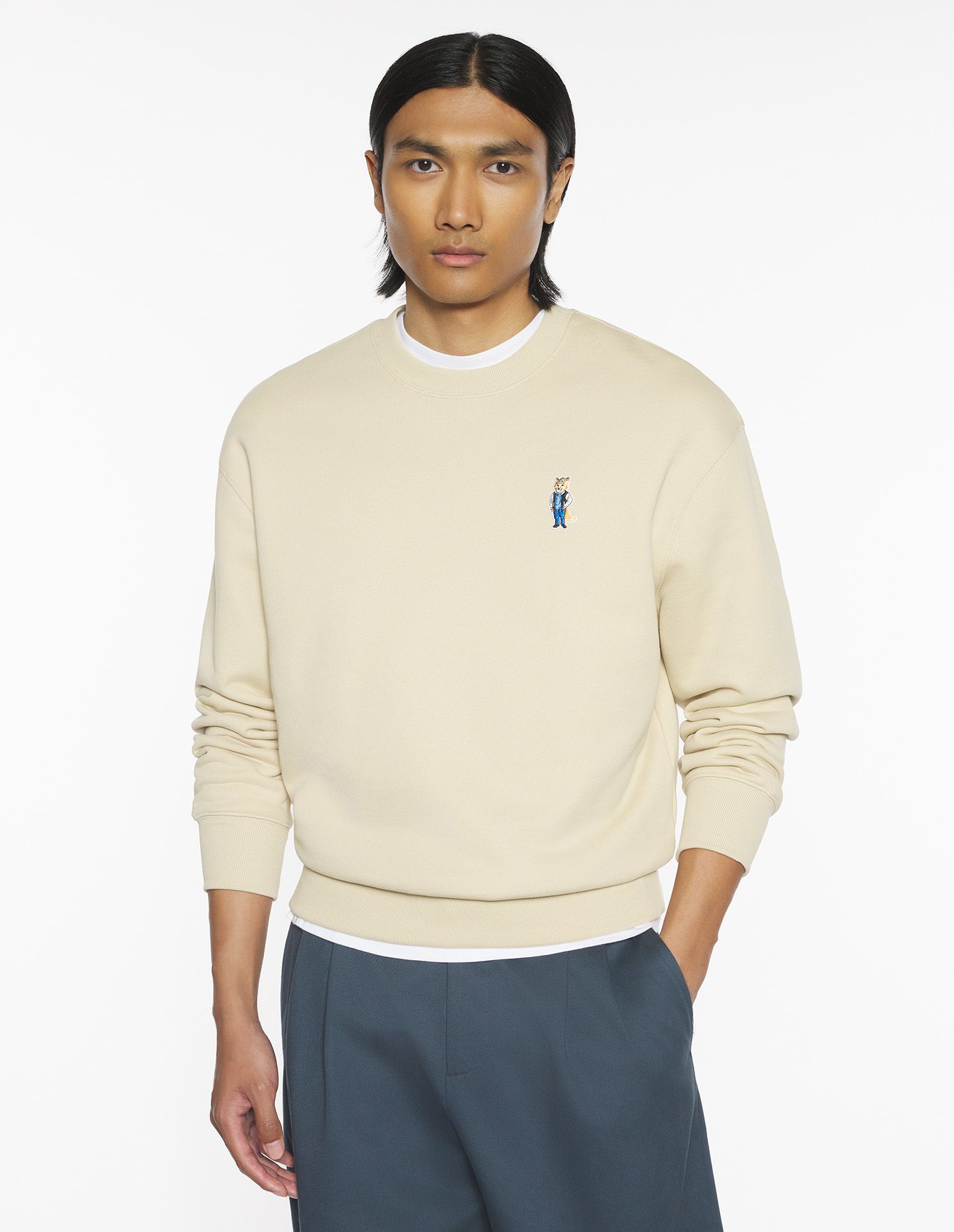 Maison Kitsuné - Áo nỉ Dressed Fox dáng Comfort