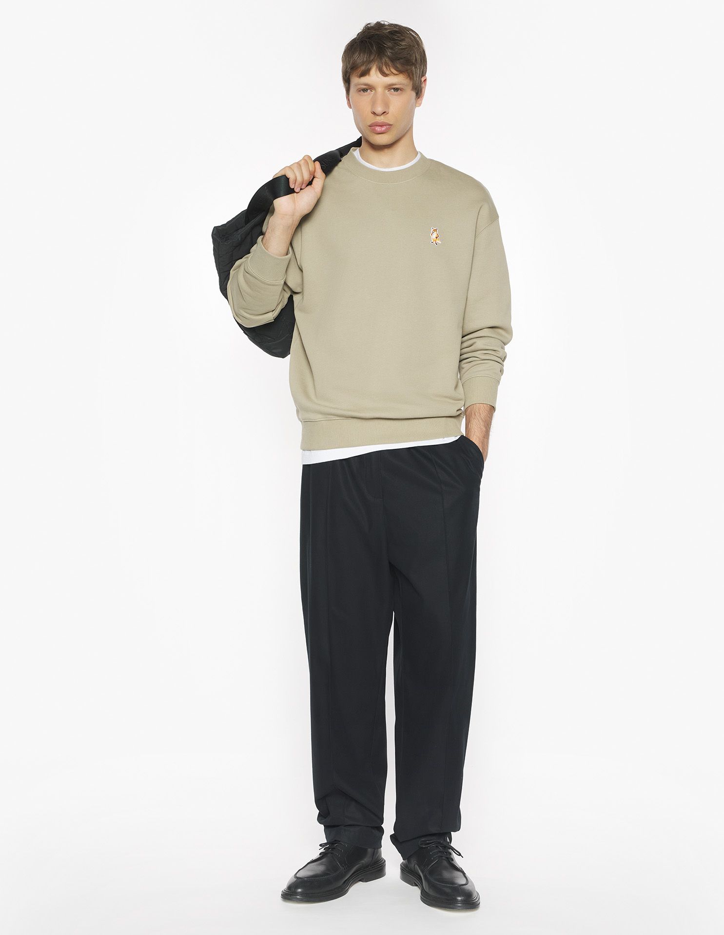 Maison Kitsuné - Áo nỉ Standing Fox dáng Comfort