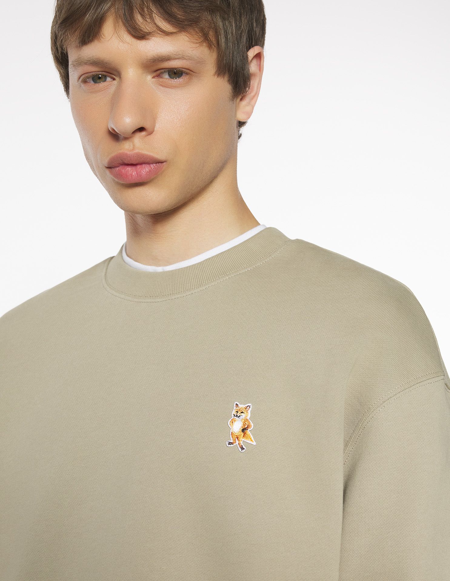 Maison Kitsuné - Áo nỉ Standing Fox dáng Comfort