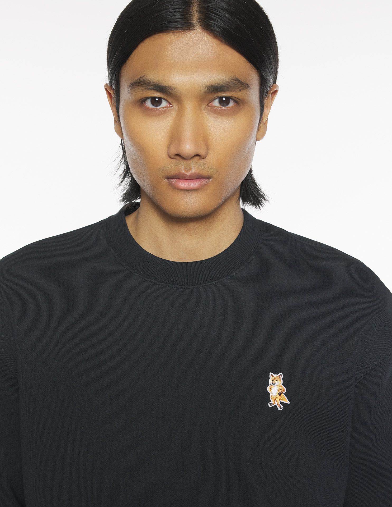Maison Kitsuné - Áo nỉ Standing Fox dáng Comfort