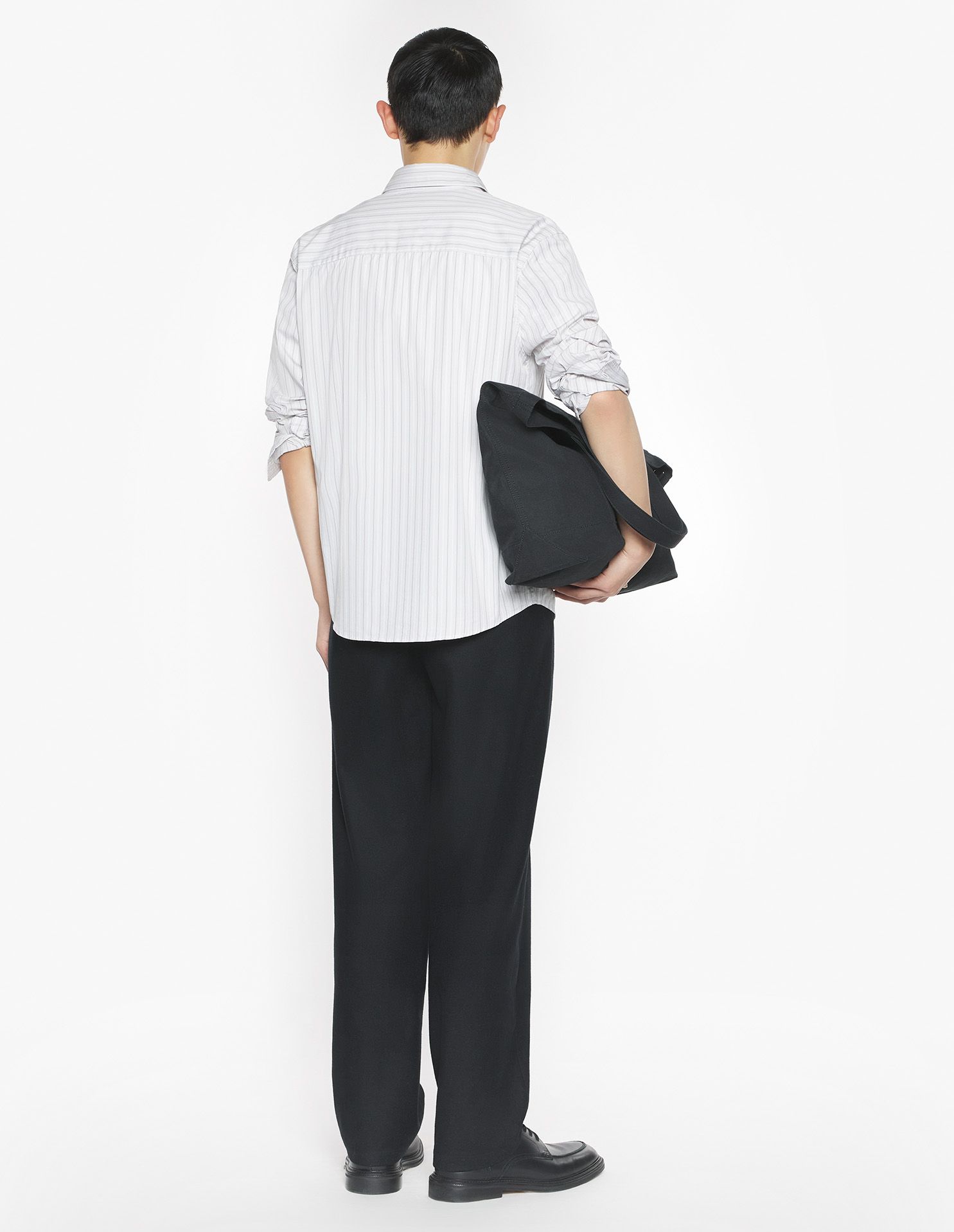 Maison Kitsuné - Áo sơ mi casual Maison Kitsuné Handwriting dáng Comfort