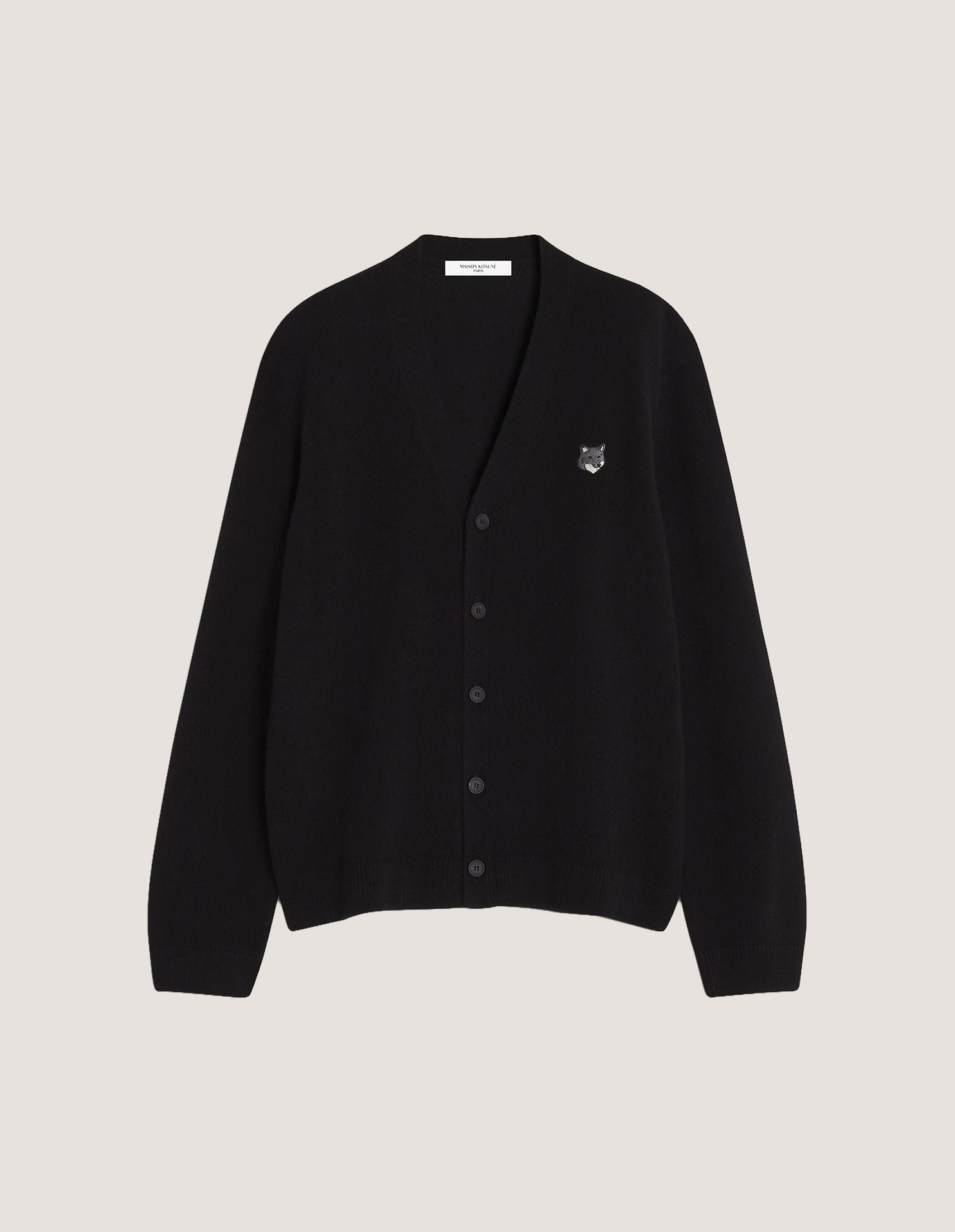 Áo Cardigan nam Fox Head Lambswool dáng Comfort