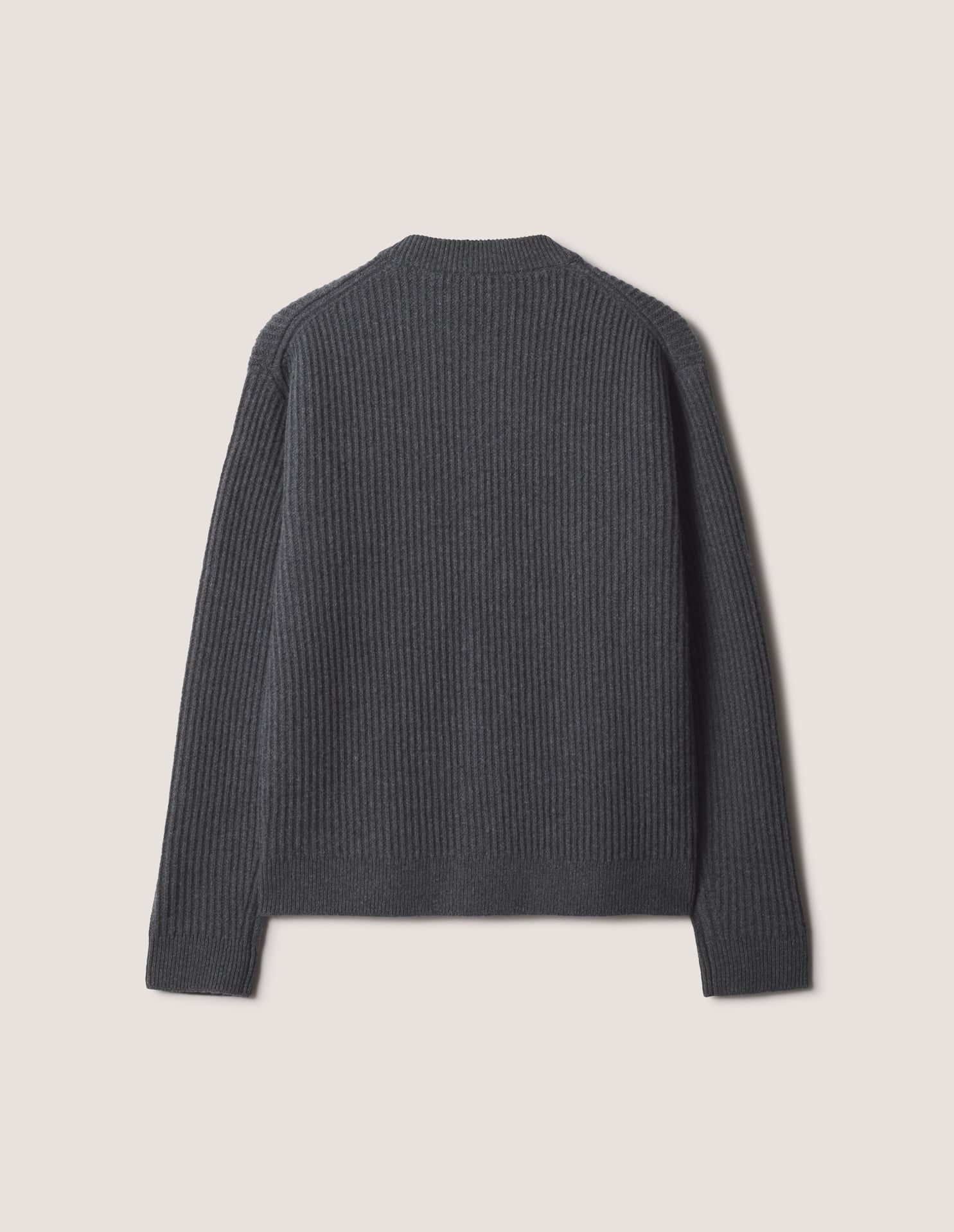 Áo cardigan len gân Fox Head Wool dáng Regular