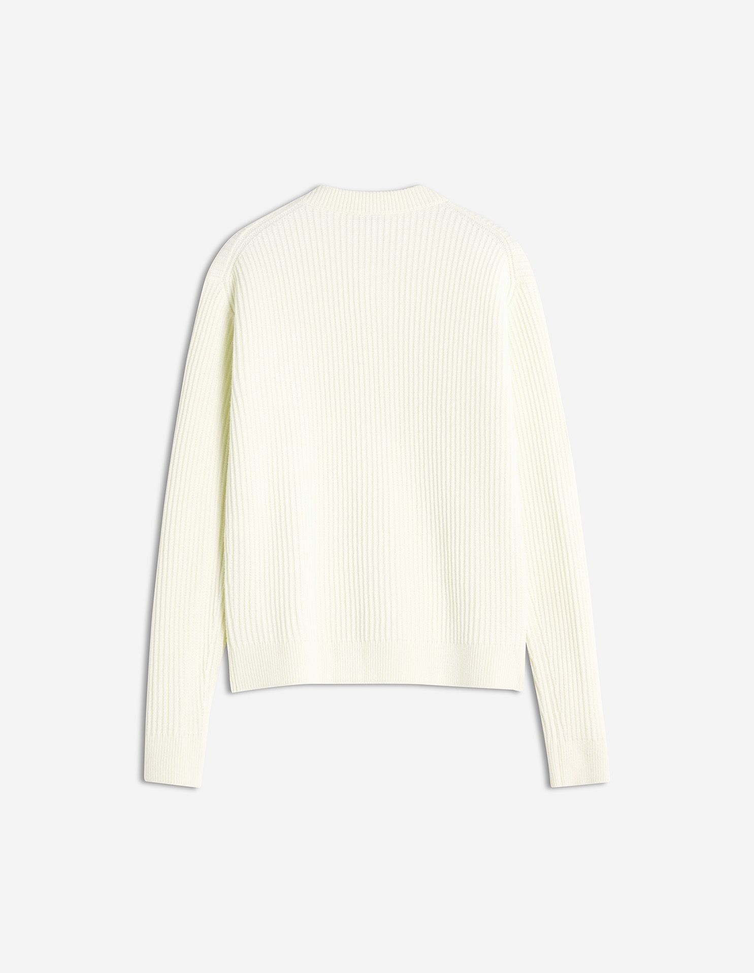 Maison Kitsuné - Áo cardigan len gân Fox Head Wool dáng Regular