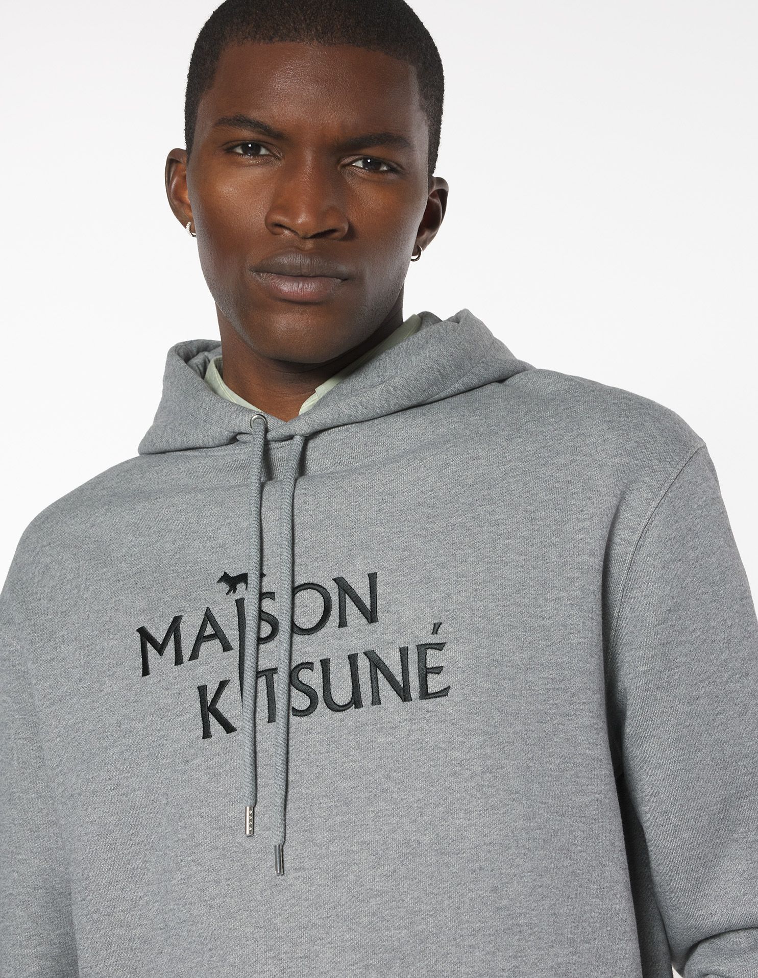 Maison Kitsuné - Áo hoodie Pillar Maison Kitsuné dáng Comfort