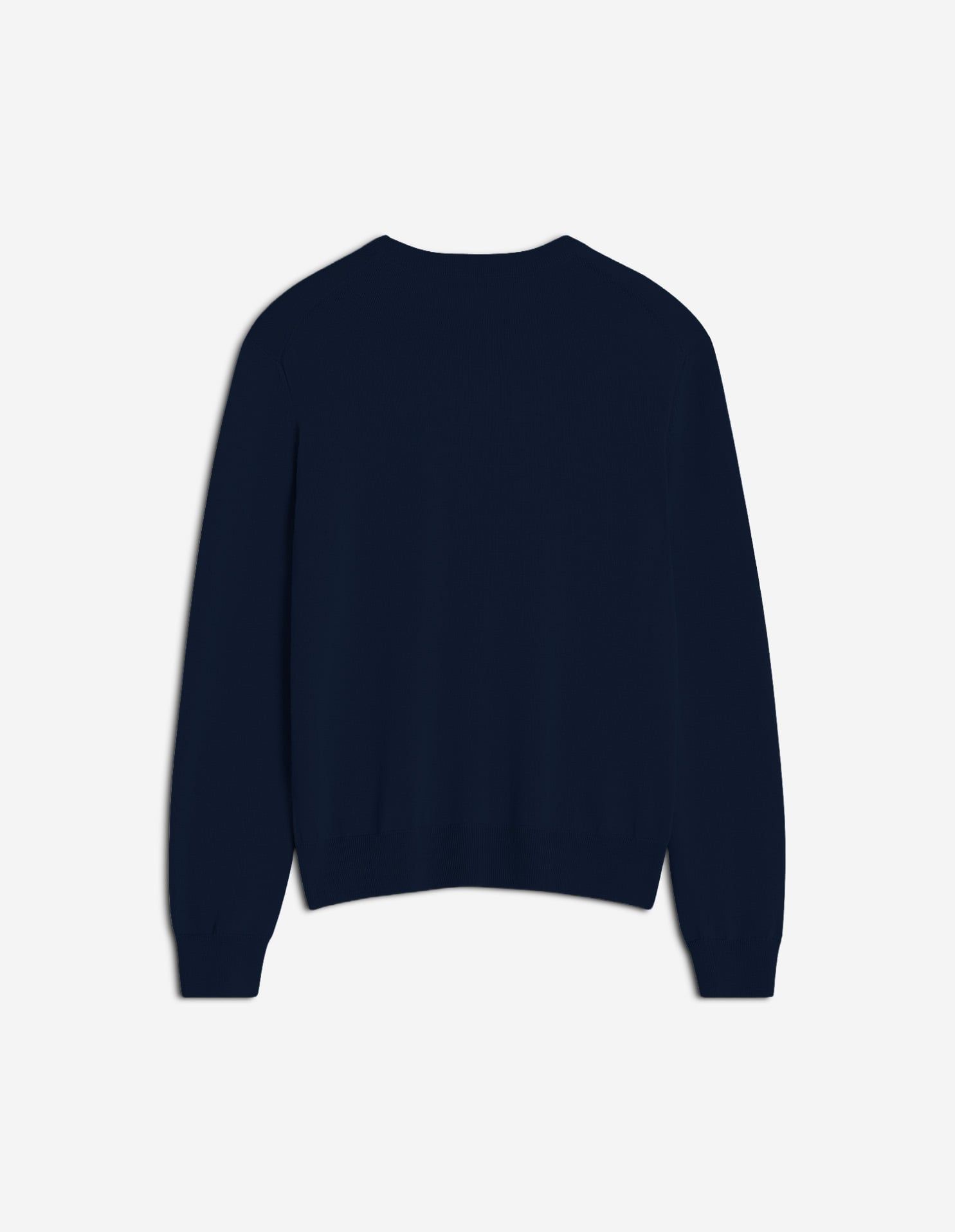 Maison Kitsuné - Áo len nam Fox Head Merino dáng Regular