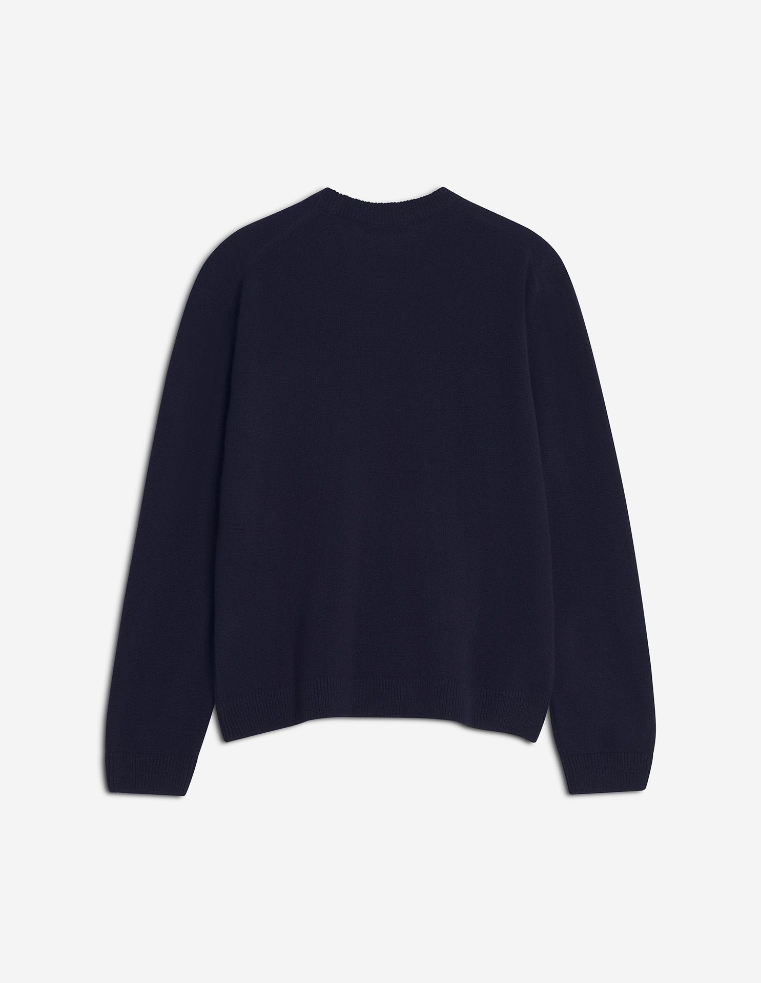 Maison Kitsuné - Áo len lông cừu Fox Head dáng Comfort