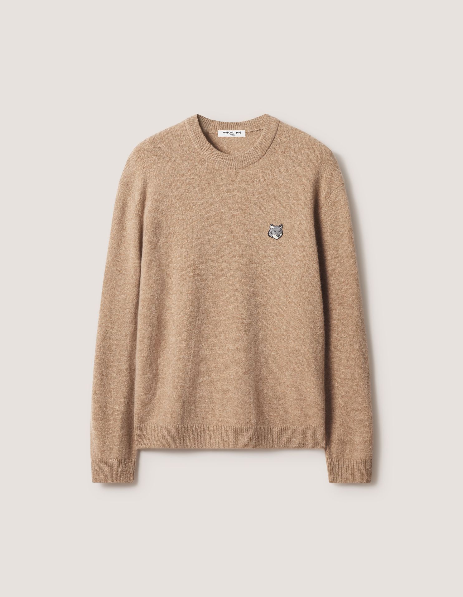 Áo len lông cừu Fox Head dáng comfort
