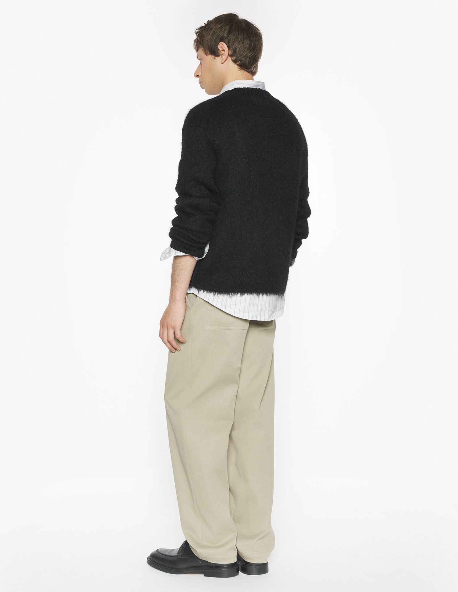 Maison Kitsuné - Áo len Mohair dáng Comfort