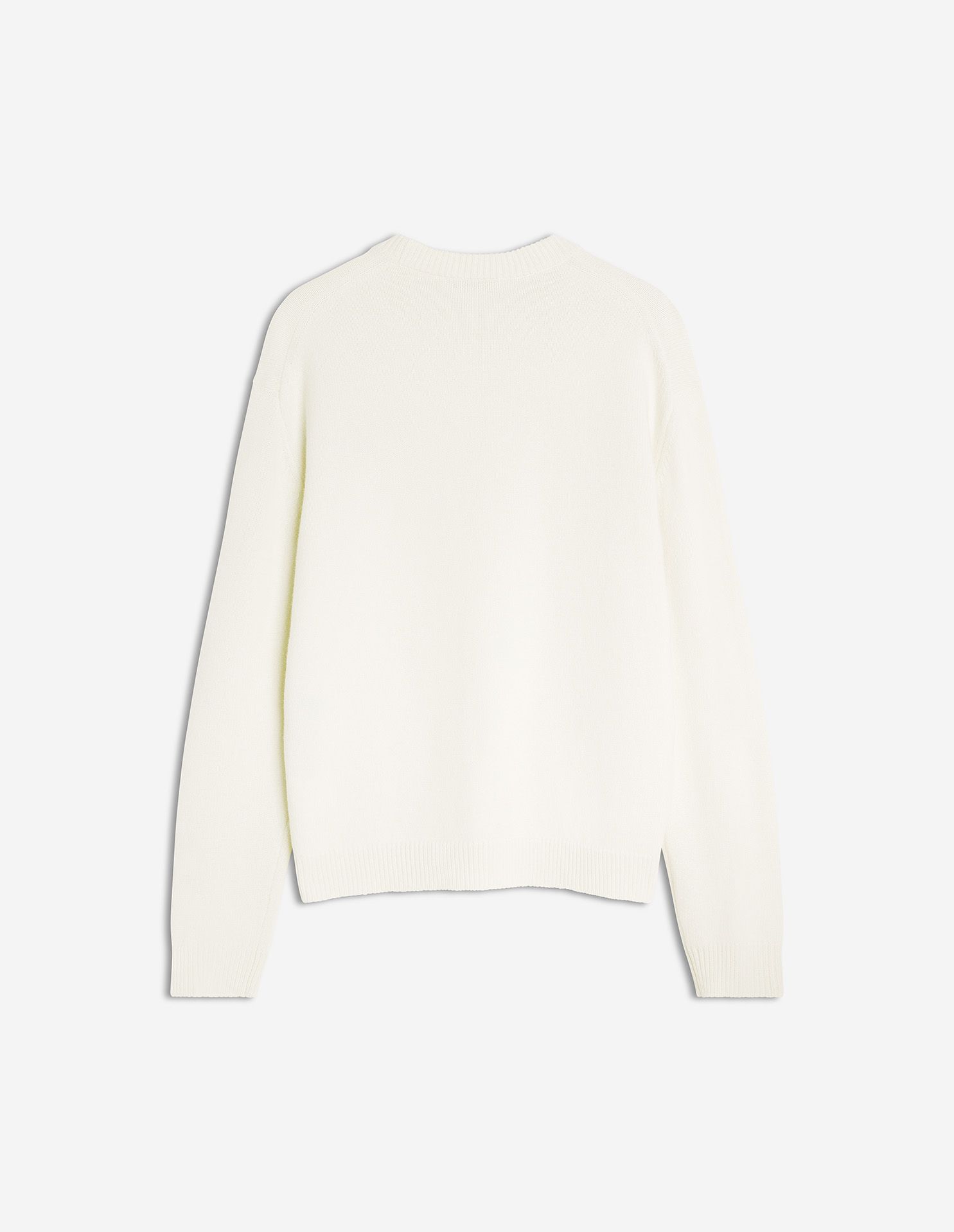 Maison Kitsuné - Áo len merino Fox Head Intarsia dáng Comfort