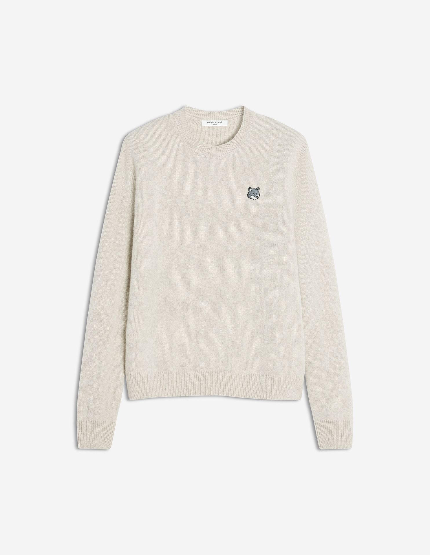 Maison Kitsuné - Áo len cừu Milano Fox Head dáng Comfort