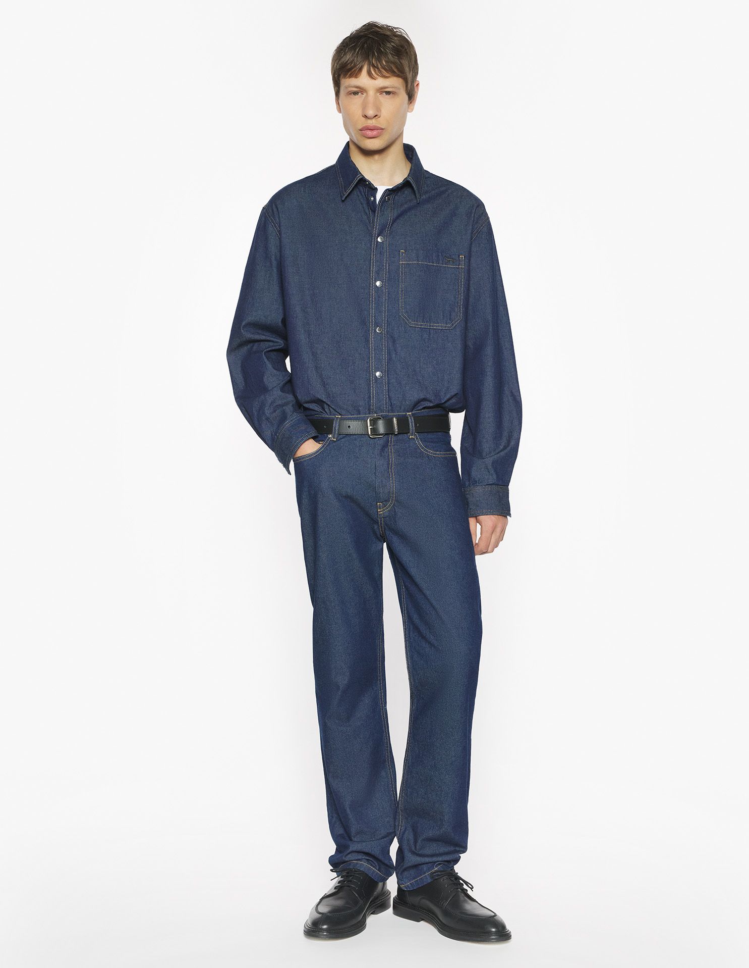 Maison Kitsuné - Quần jeans dáng Straight