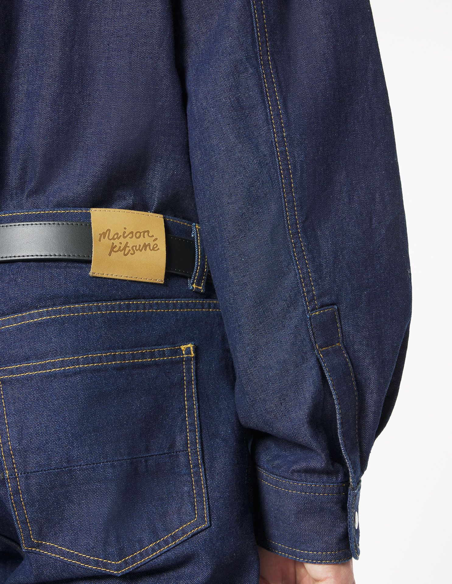 Maison Kitsuné - Quần jeans dáng Straight