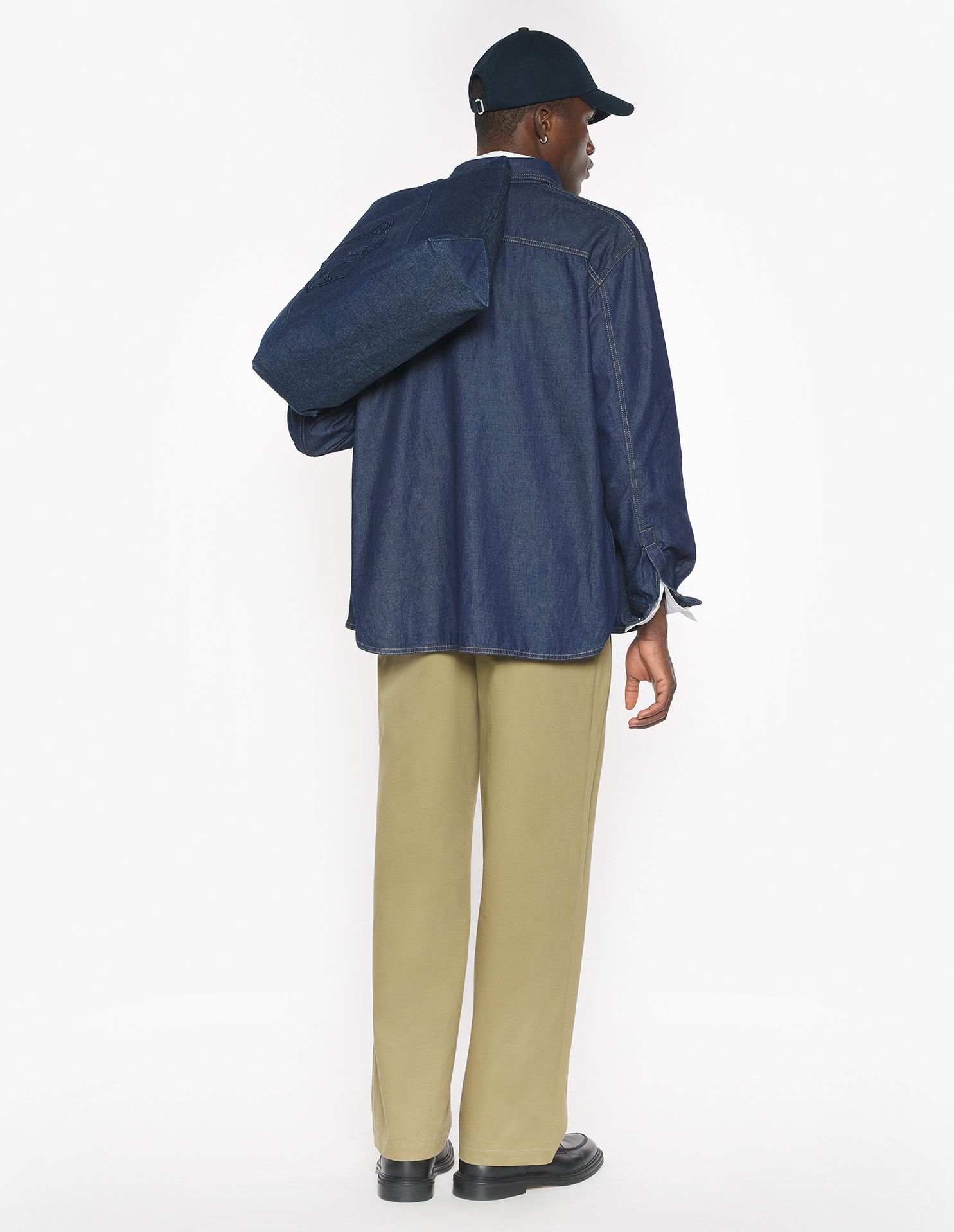 Maison Kitsuné - Quần tây xếp ly dáng Relaxed