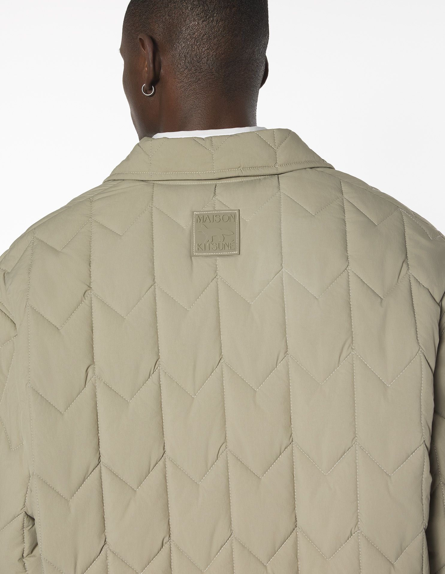 Maison Kitsuné - Áo khoác quilted dáng Comfort