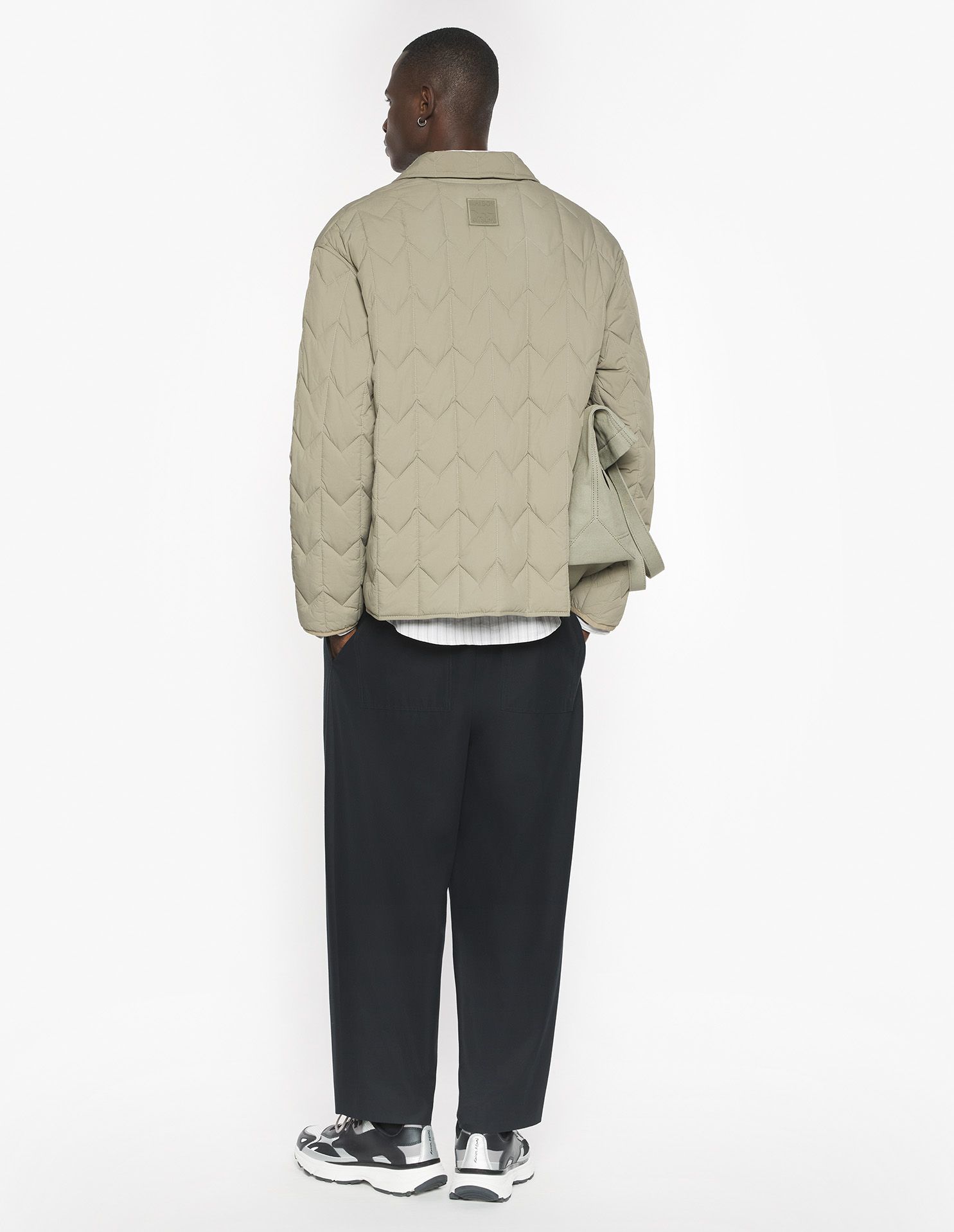 Maison Kitsuné - Áo khoác quilted dáng Comfort