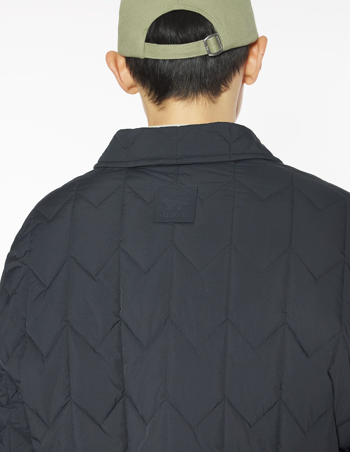 Maison Kitsuné - Áo khoác quilted dáng Comfort