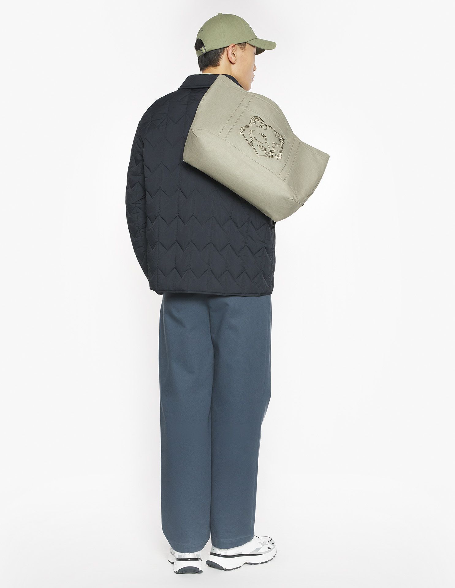 Maison Kitsuné - Áo khoác quilted dáng Comfort