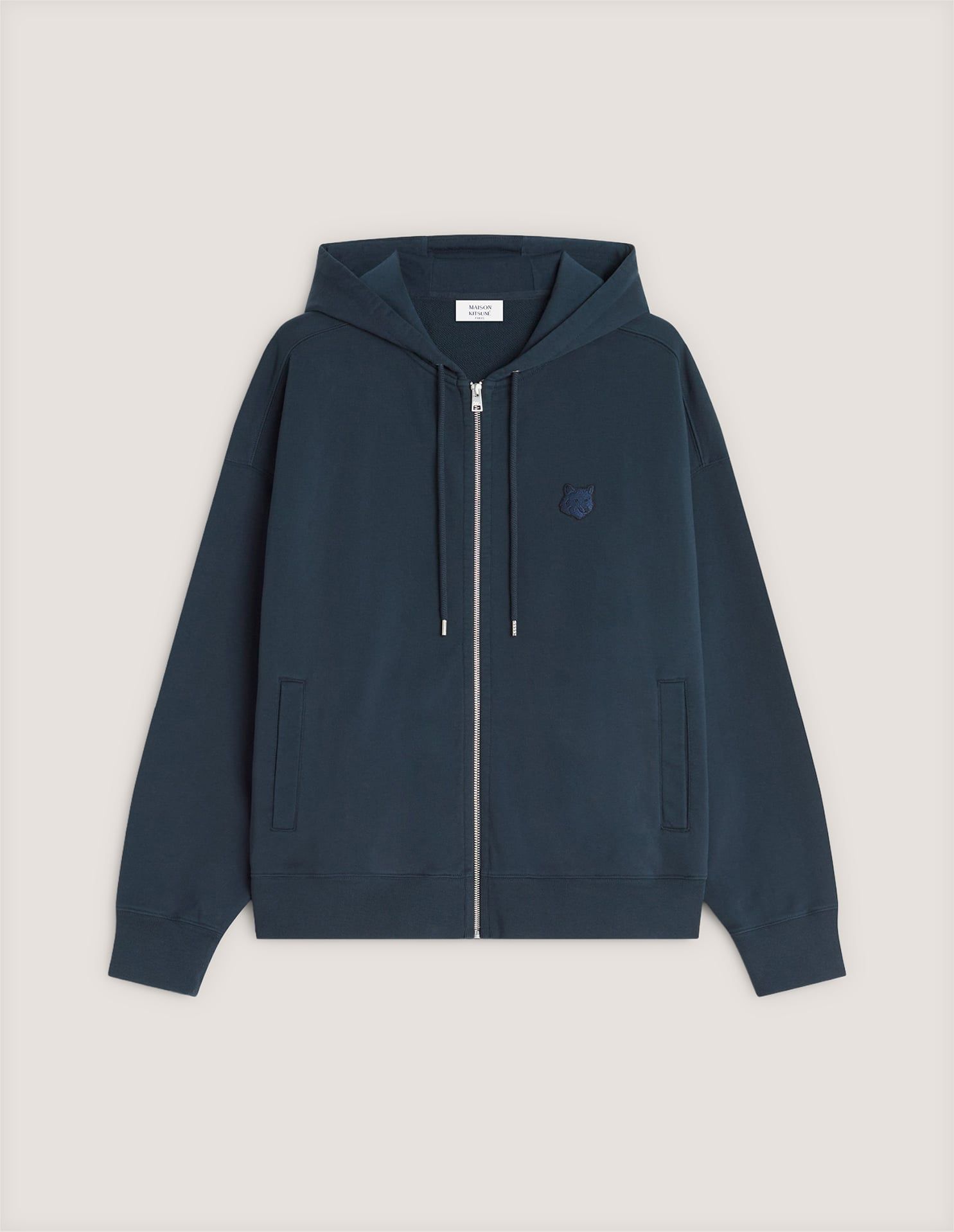 Áo Hoodie nam kéo khóa Fox Head dáng Oversize