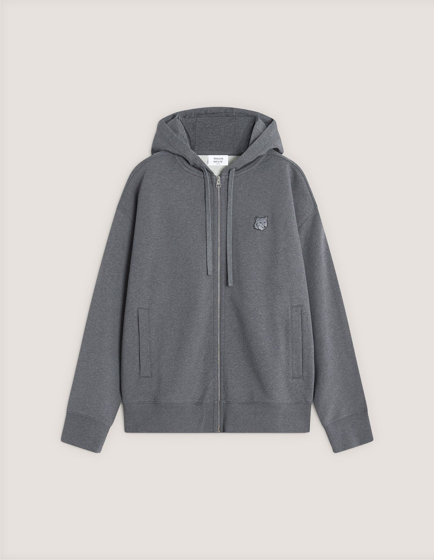 Áo Hoodie nam kéo khóa Fox Head dáng Oversize