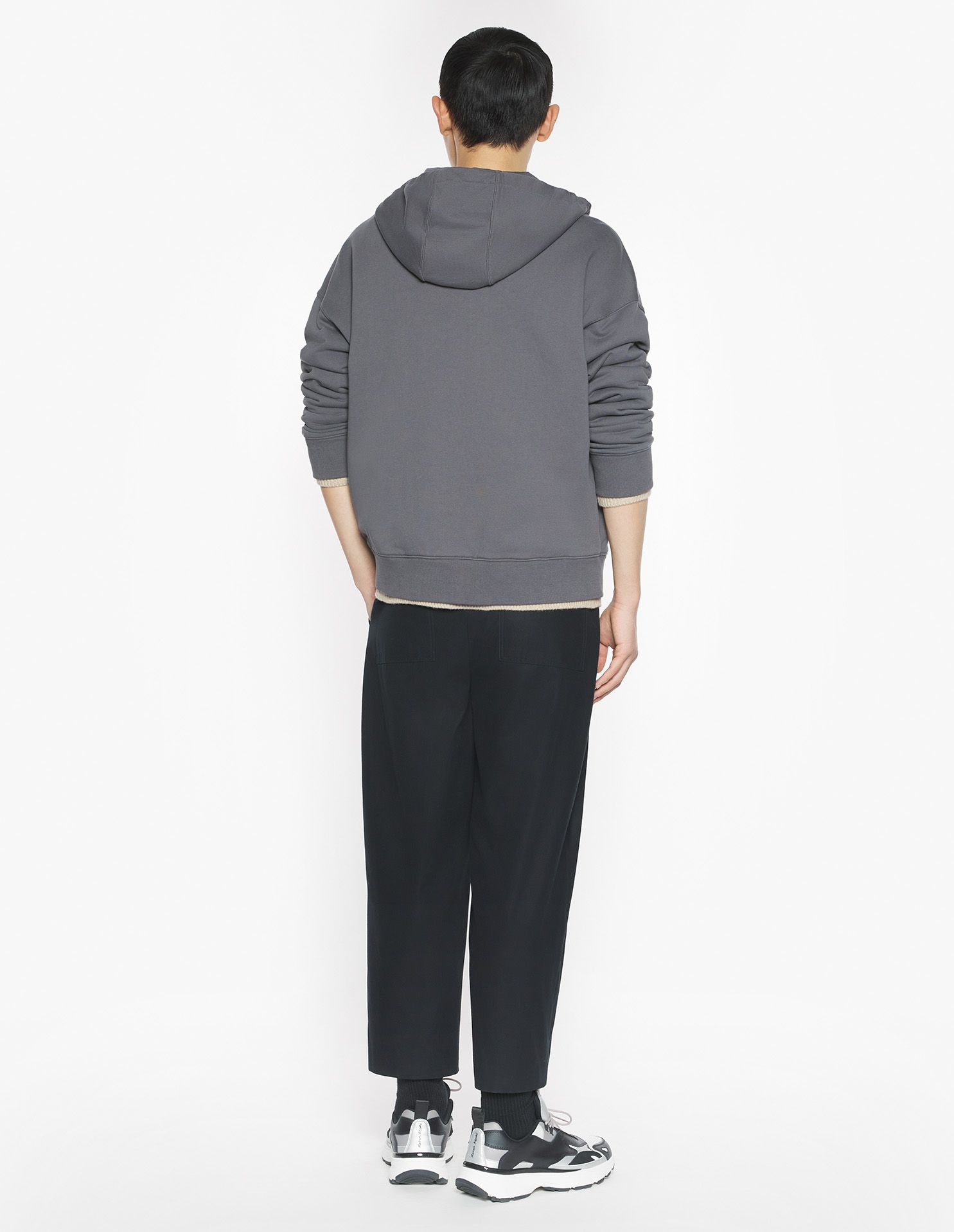 Áo Hoodie nam kéo khóa Fox Head dáng Oversize