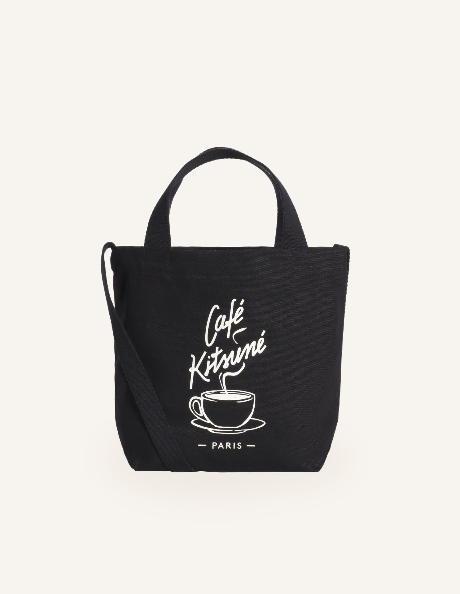 Maison Kitsuné - Túi tote Unisex Café Kitsuné Cup mini