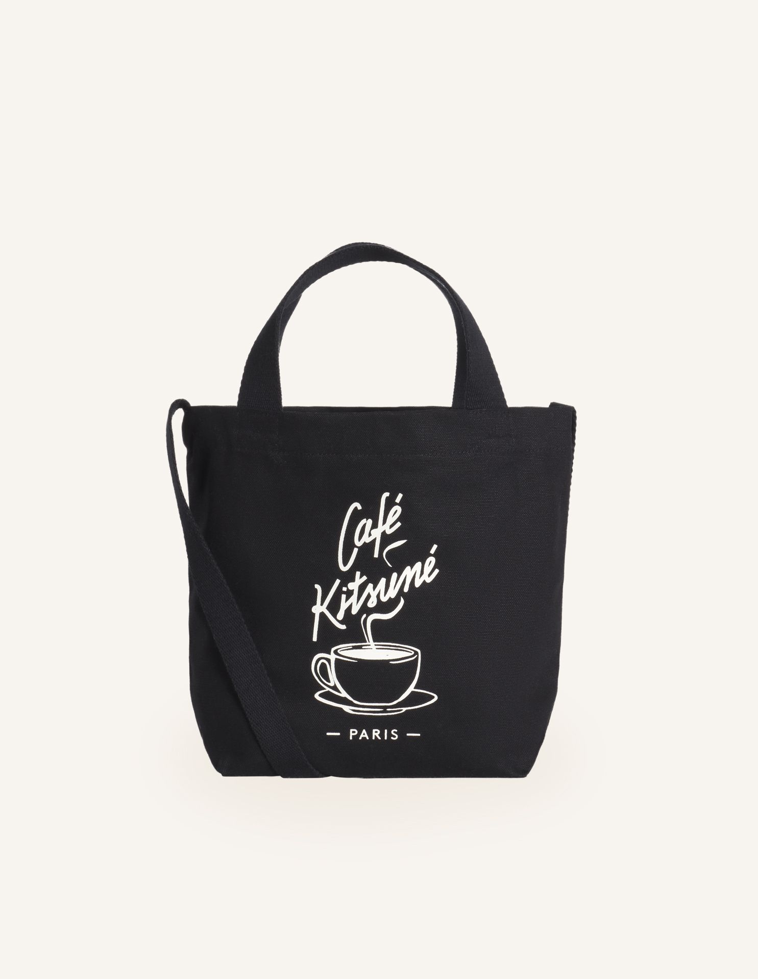Túi tote Unisex Café Kitsuné Cup mini