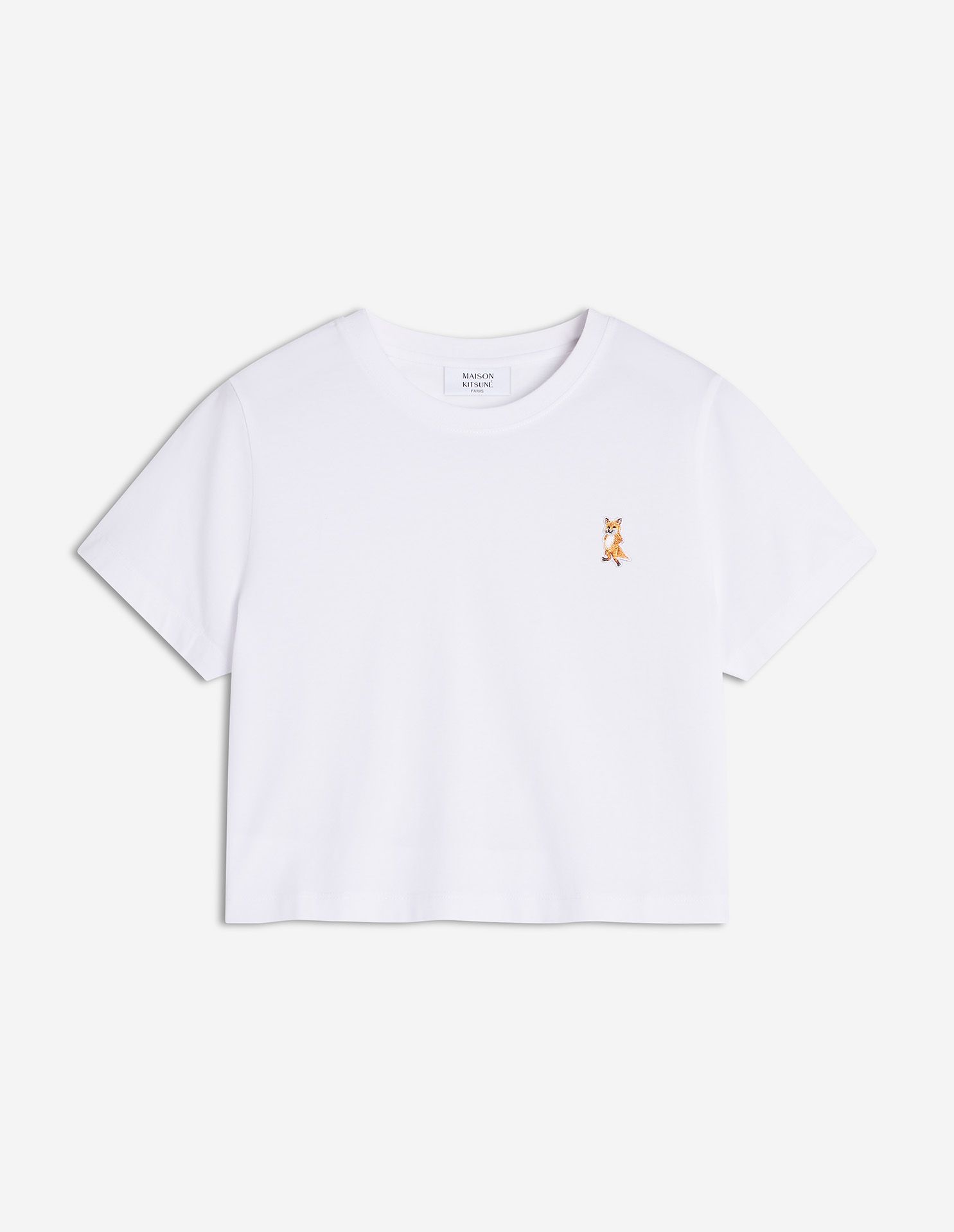 Maison Kitsuné - Áo phông Baby Lady Fox dáng Baby Tee-shirt