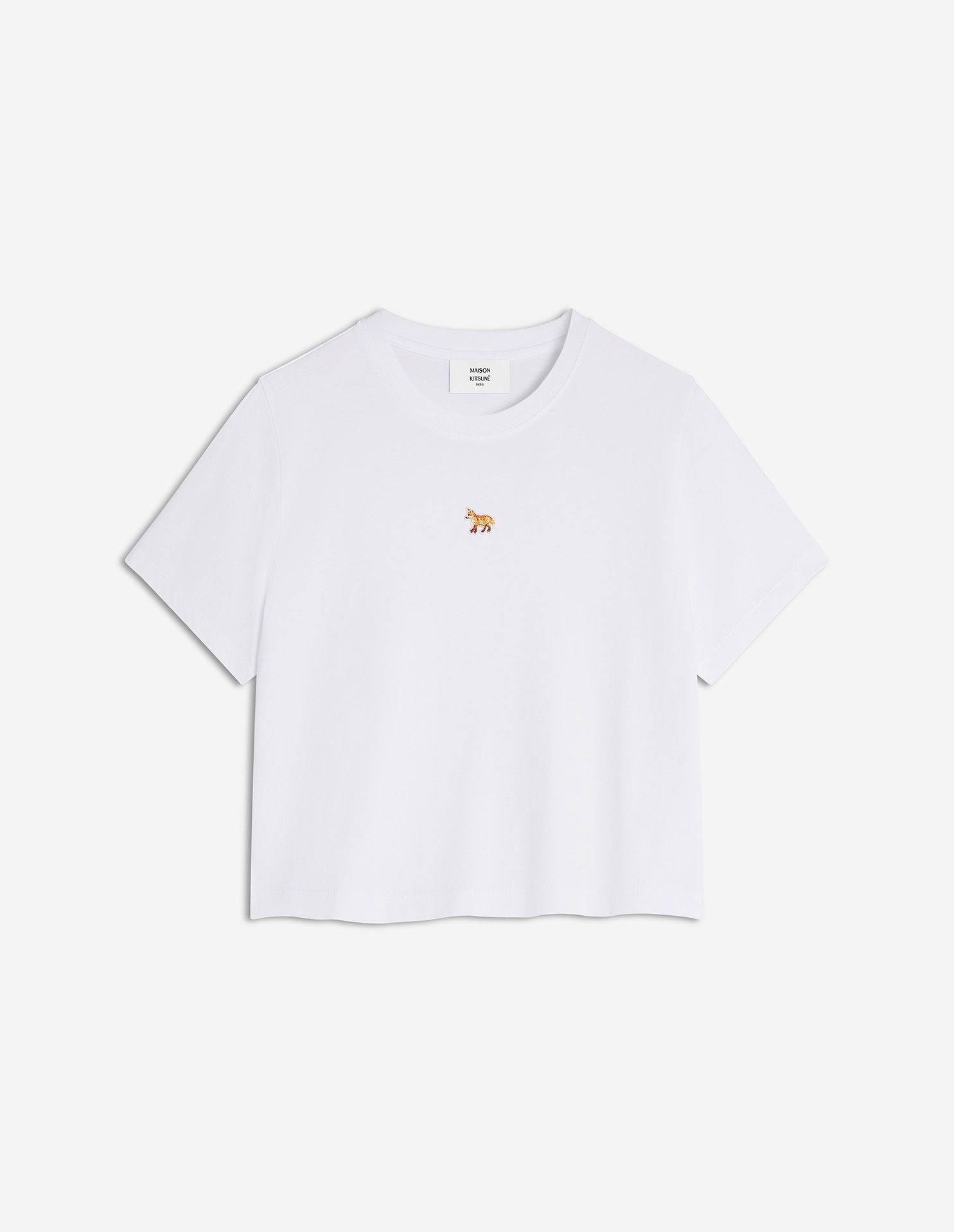 Maison Kitsuné - Áo phông nữ Baby Fox dáng Baby Tee-shirt