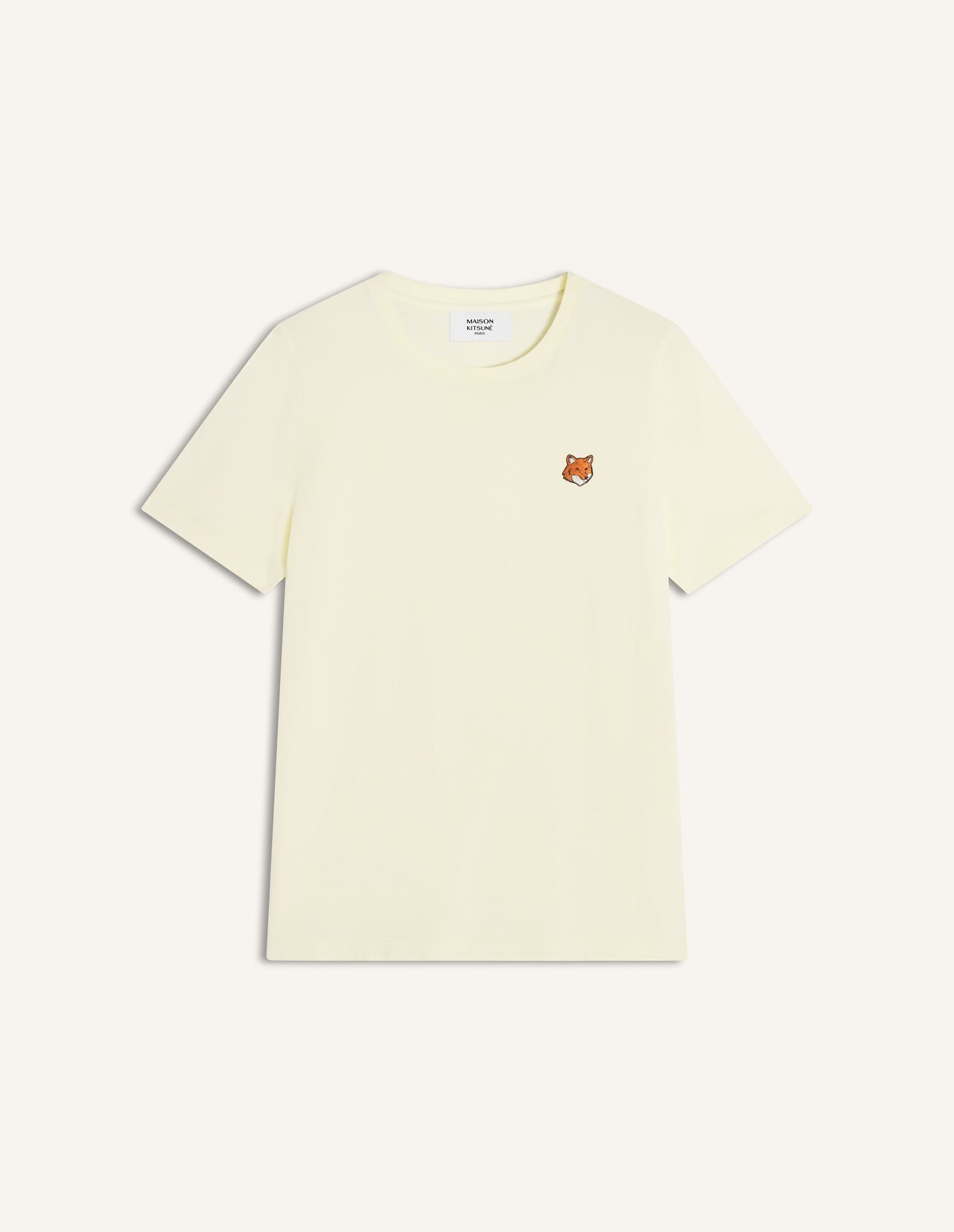 Maison Kitsuné - Áo thun nữ Fox Head dáng Regular