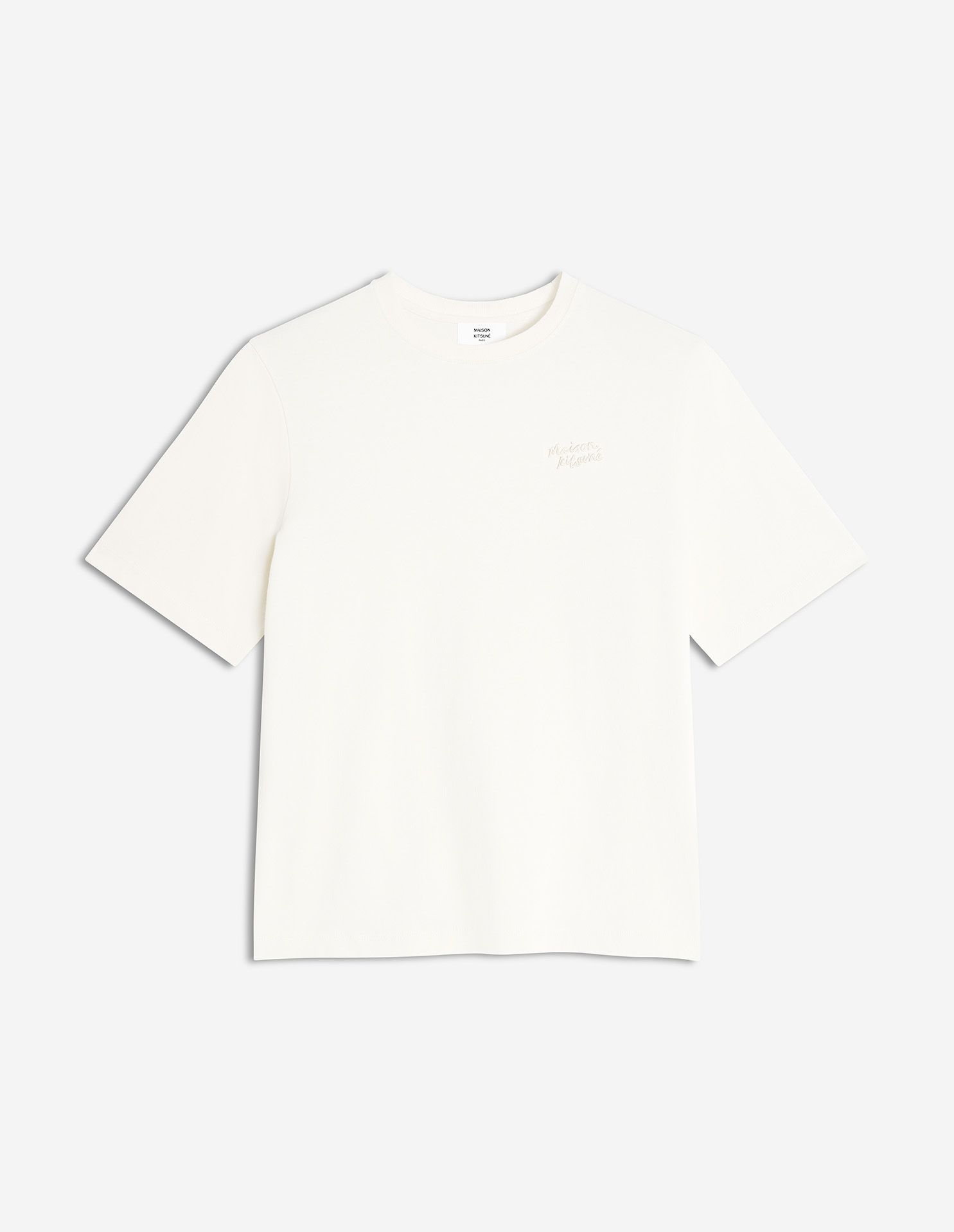 Áo phông nữ Maison Kitsuné Handwriting dáng Comfort