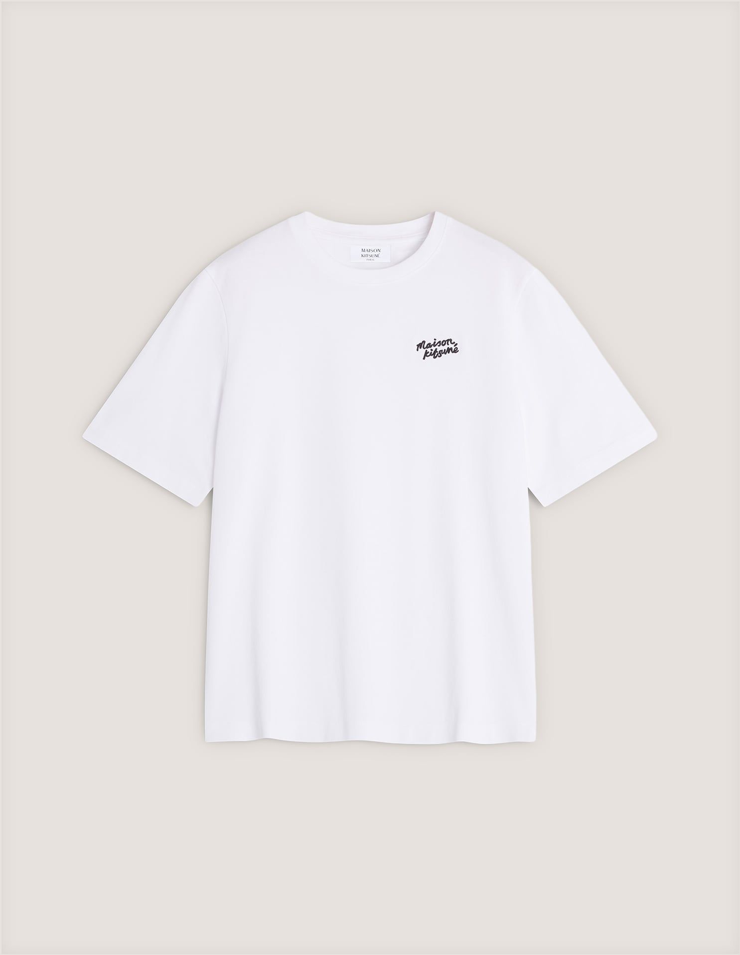 Áo phông nữ Maison Kitsuné Handwriting dáng Comfort