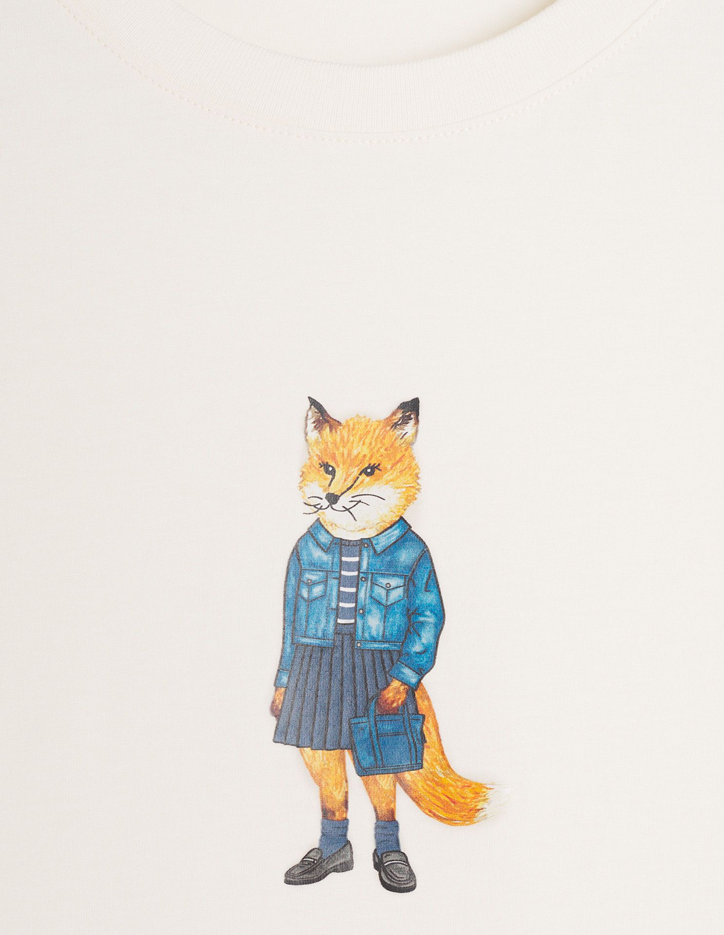 Maison Kitsuné - Áo phông Dressed Fox dáng Regular