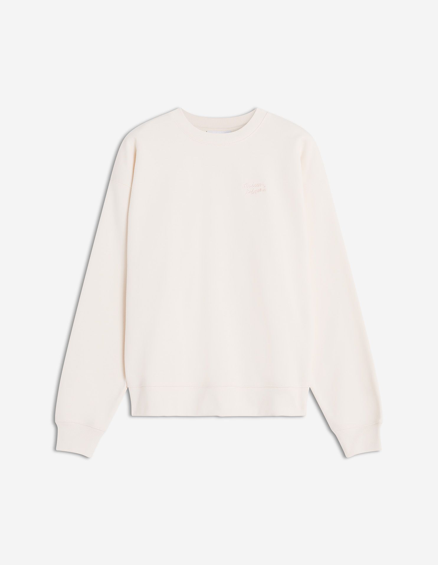 Áo nỉ nữ Maison Kitsuné Handwriting dáng Comfort
