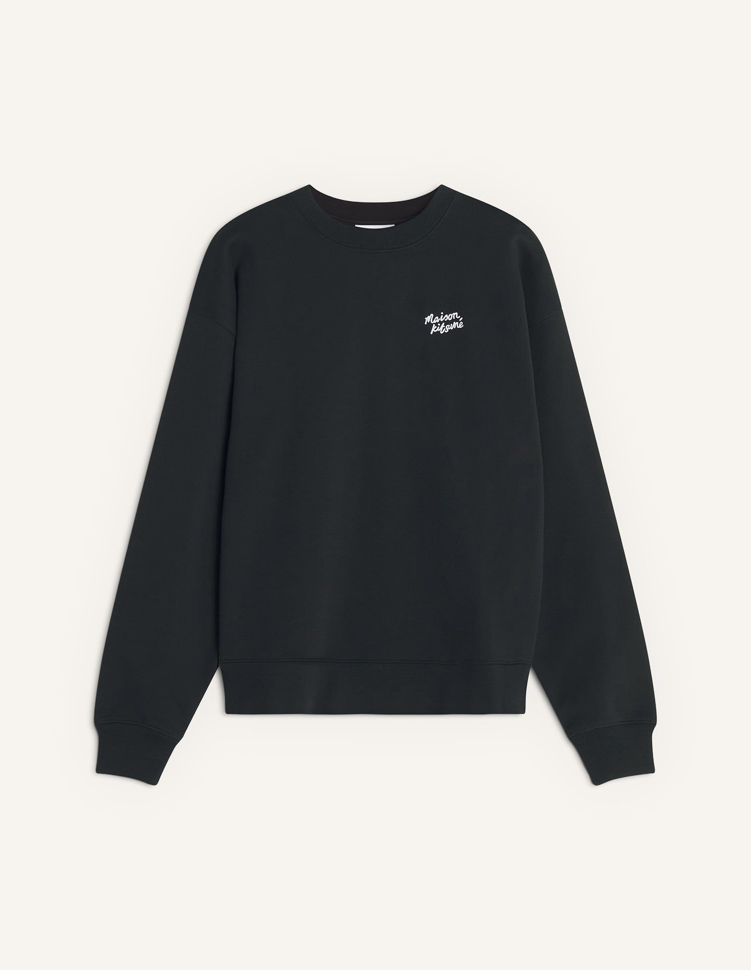 Áo nỉ nữ Maison Kitsuné Handwriting dáng Comfort