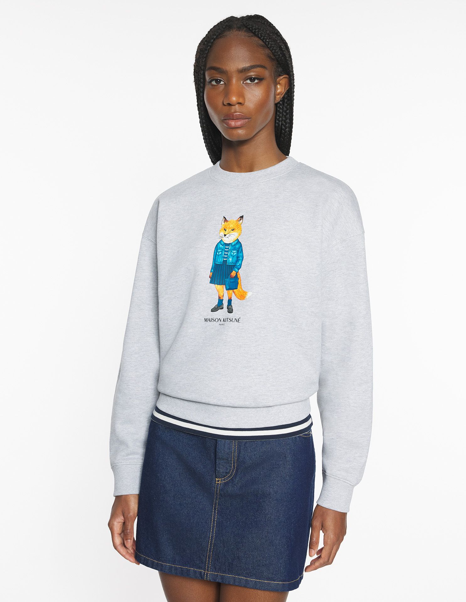 Áo nỉ Dressed Fox dáng Comfort