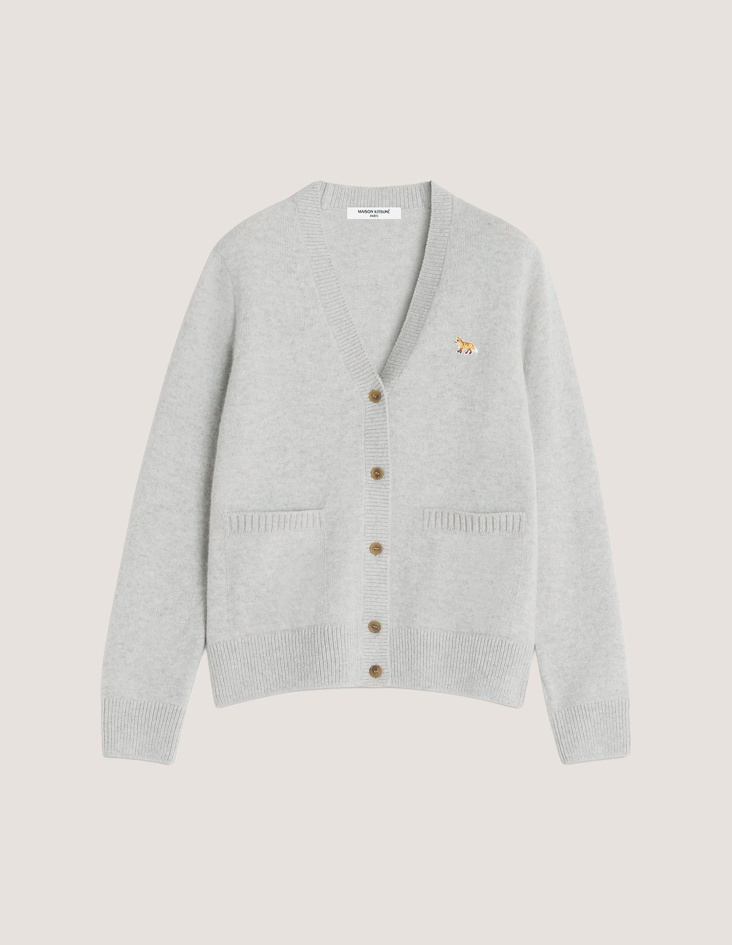Áo Cardigan Boxy Baby Fox Lambswool dáng Boxy