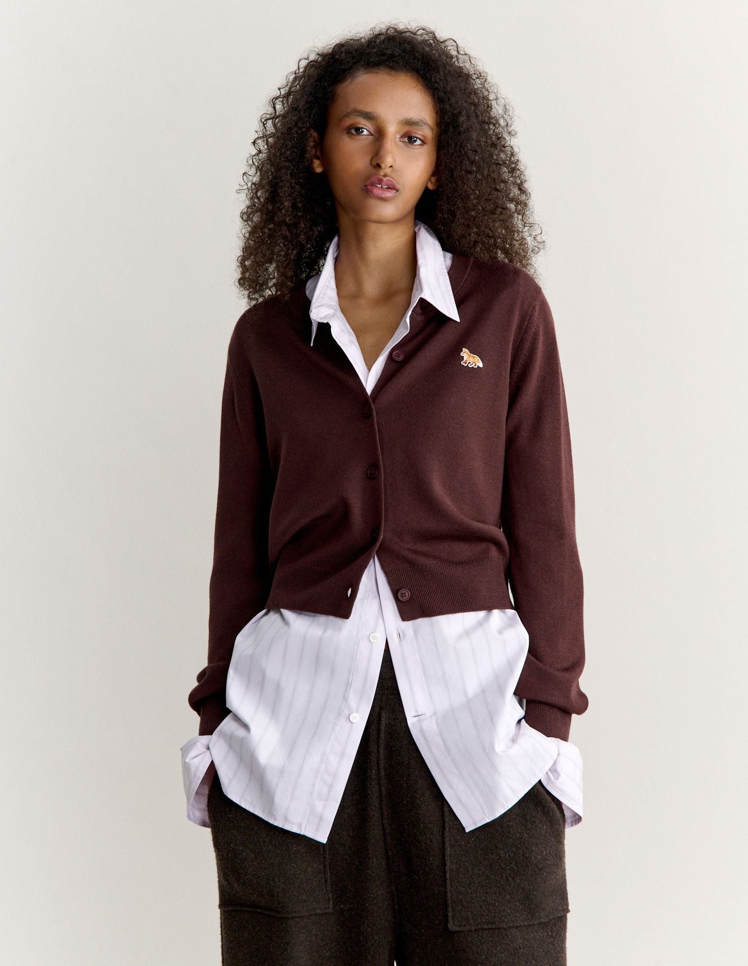 Áo Cardigan nữ Baby Fox Merino dáng regular