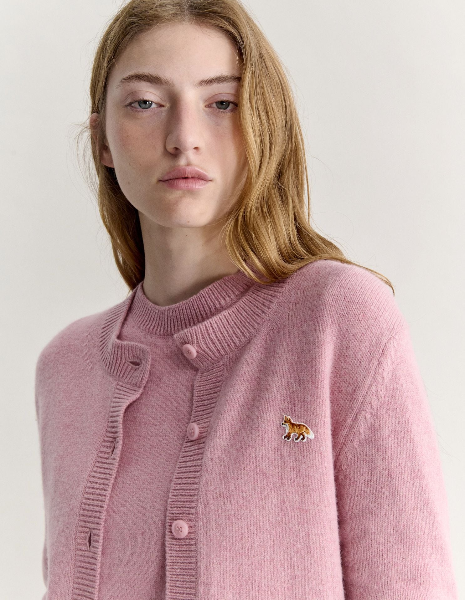 Áo Cardigan nữ Baby Fox Lambswool dáng Fitted