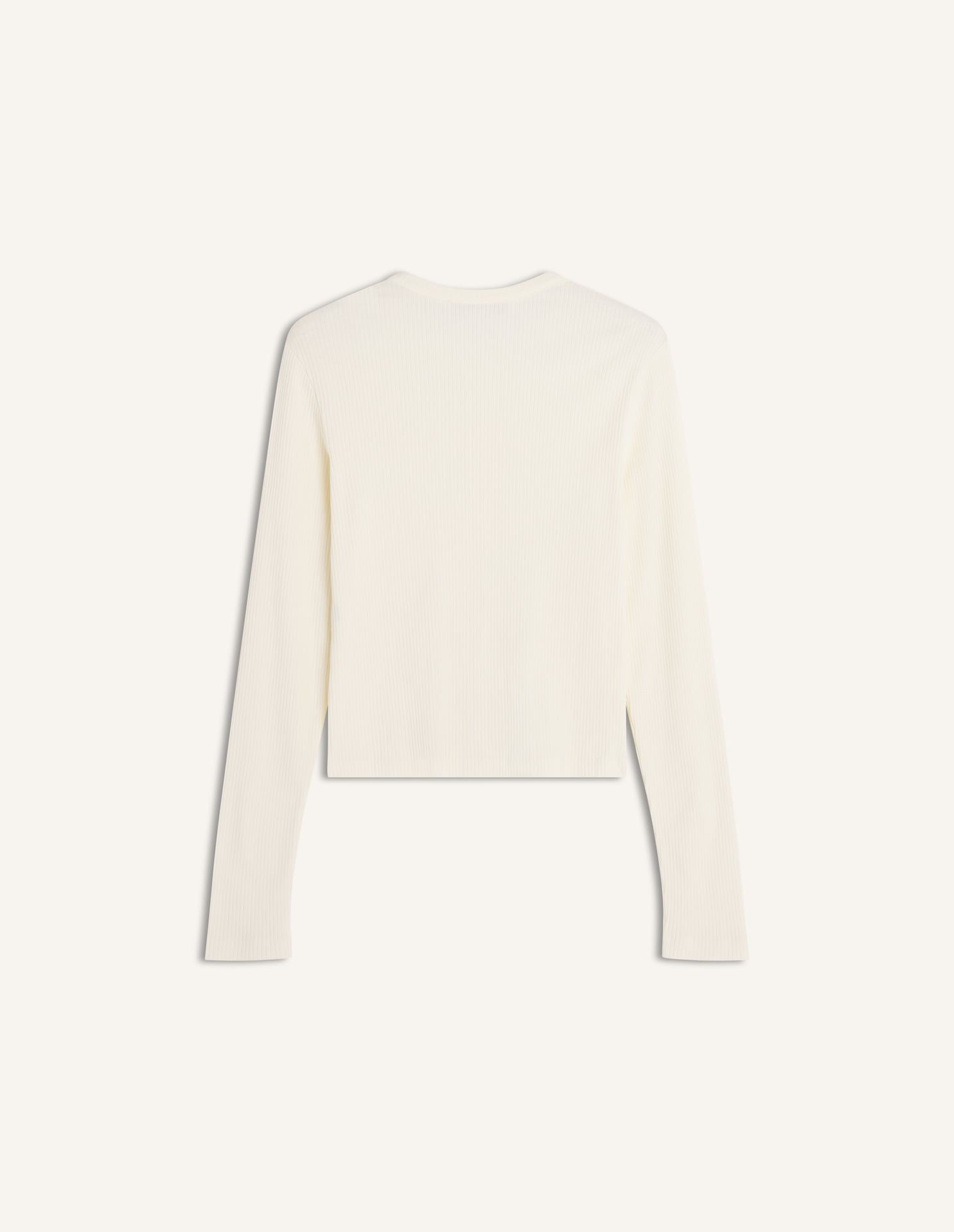 Maison Kitsuné - Áo cardigan nữ BABY FOX có gân dáng Fitted