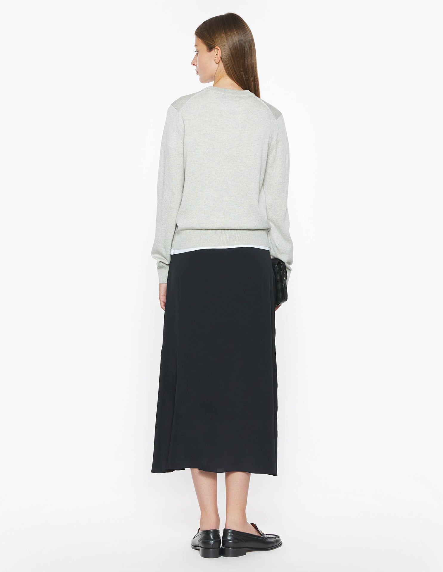 Maison Kitsuné - Áo len nữ Baby Fox Merino dáng Regular