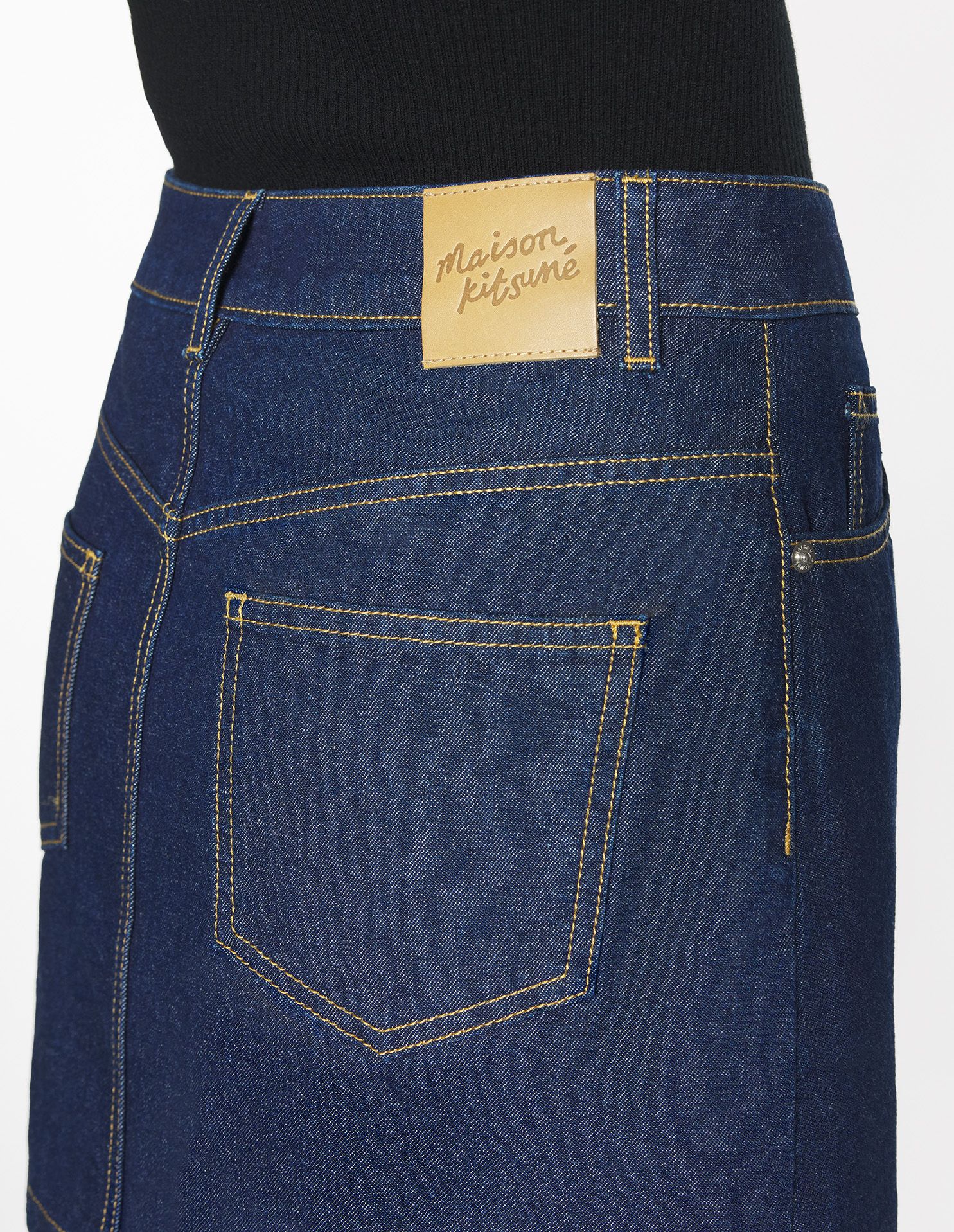 Chân váy vải denim dáng Mini