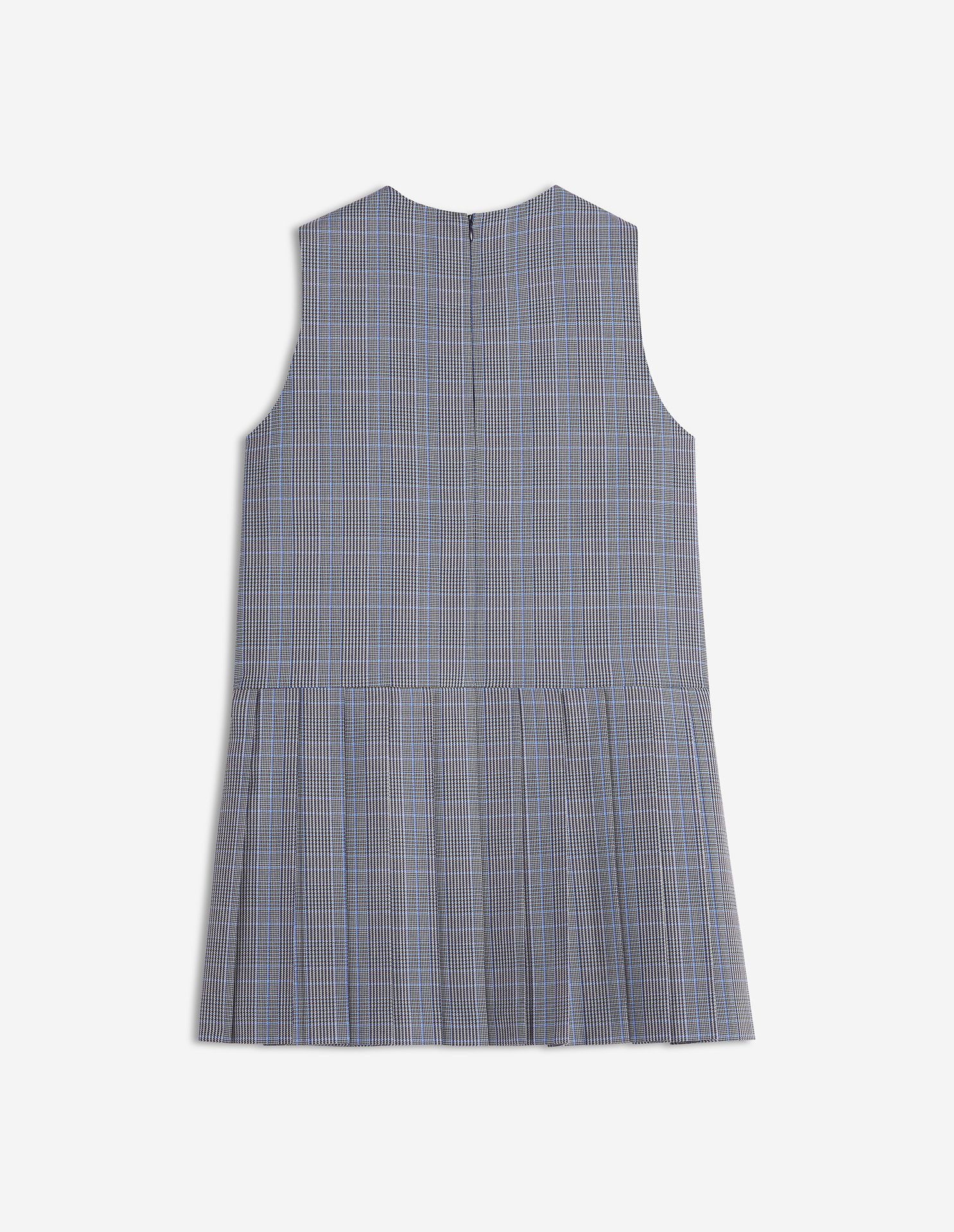Maison Kitsuné - Đầm ngắn xếp ly dáng Mini