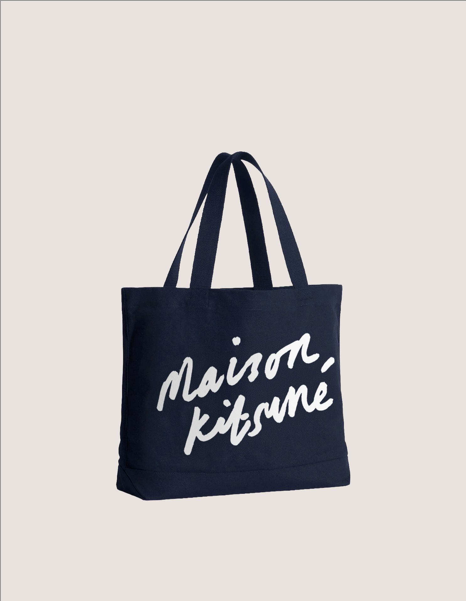Túi tote Maison Kitsuné Handwriting