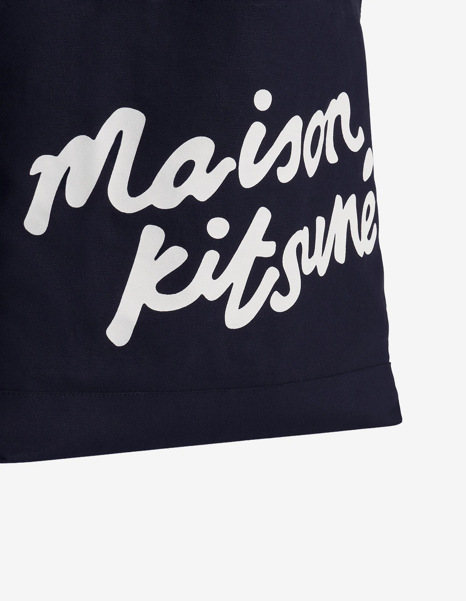 Maison Kitsuné - Túi tote Maison Kitsuné Handwriting