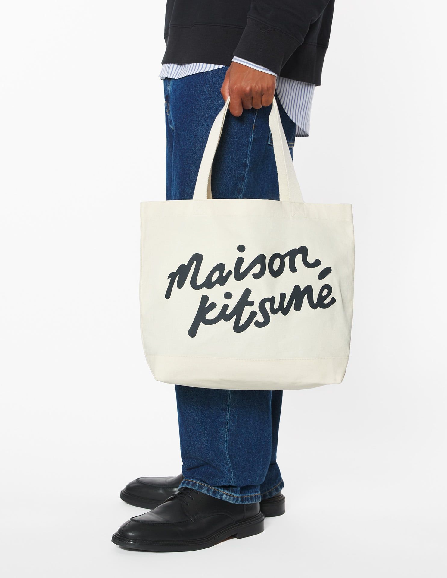 Túi tote Maison Kitsuné Handwriting