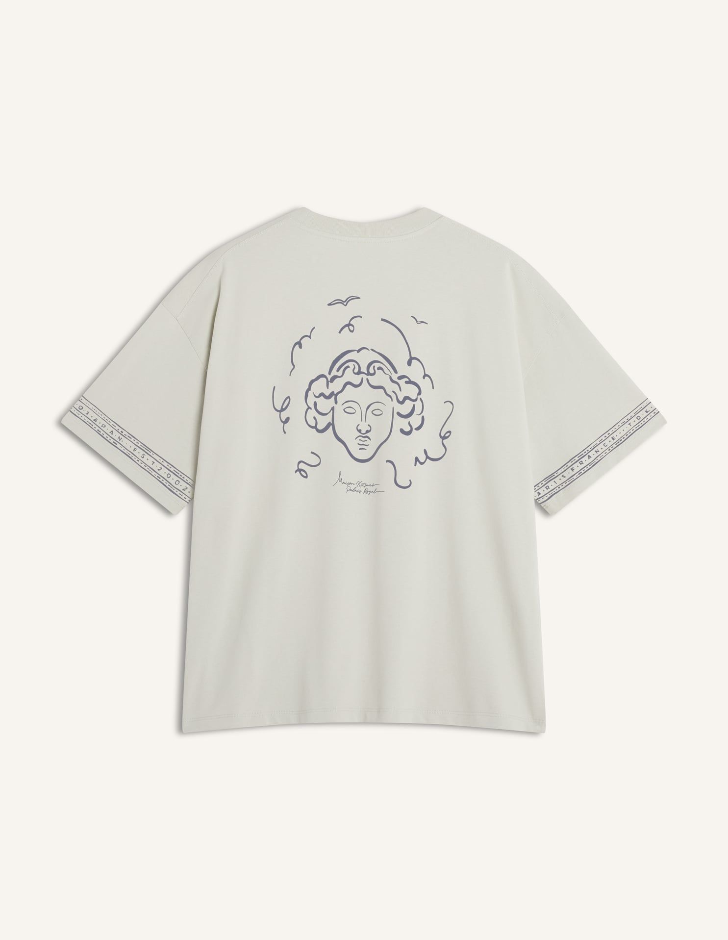 Maison Kitsuné - Áo thun nam Esquisse dáng Relaxed